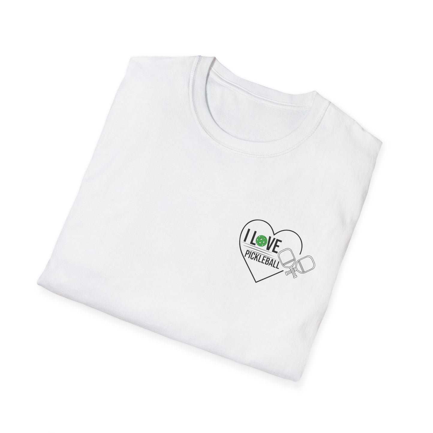 Women's Cute Pickleball T-shirt - Paddle Battle