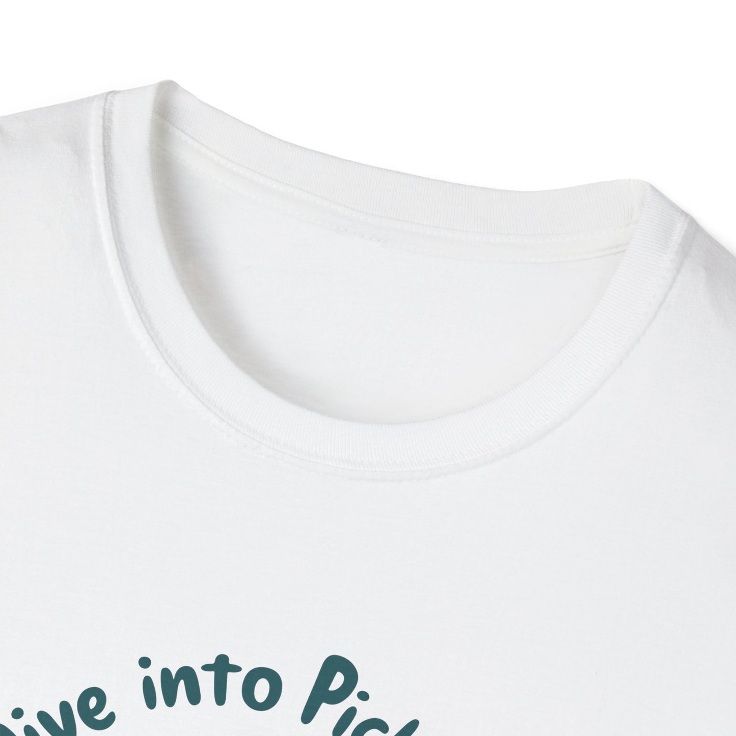Women's Witty Pickleball T-shirt - Dive into Pickleball
