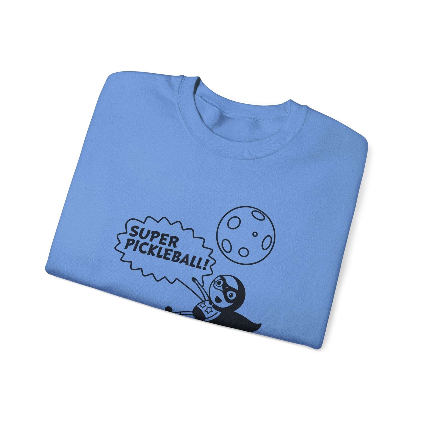 Men's Quirky Pickleball Sweatshirt - Super Pickleball