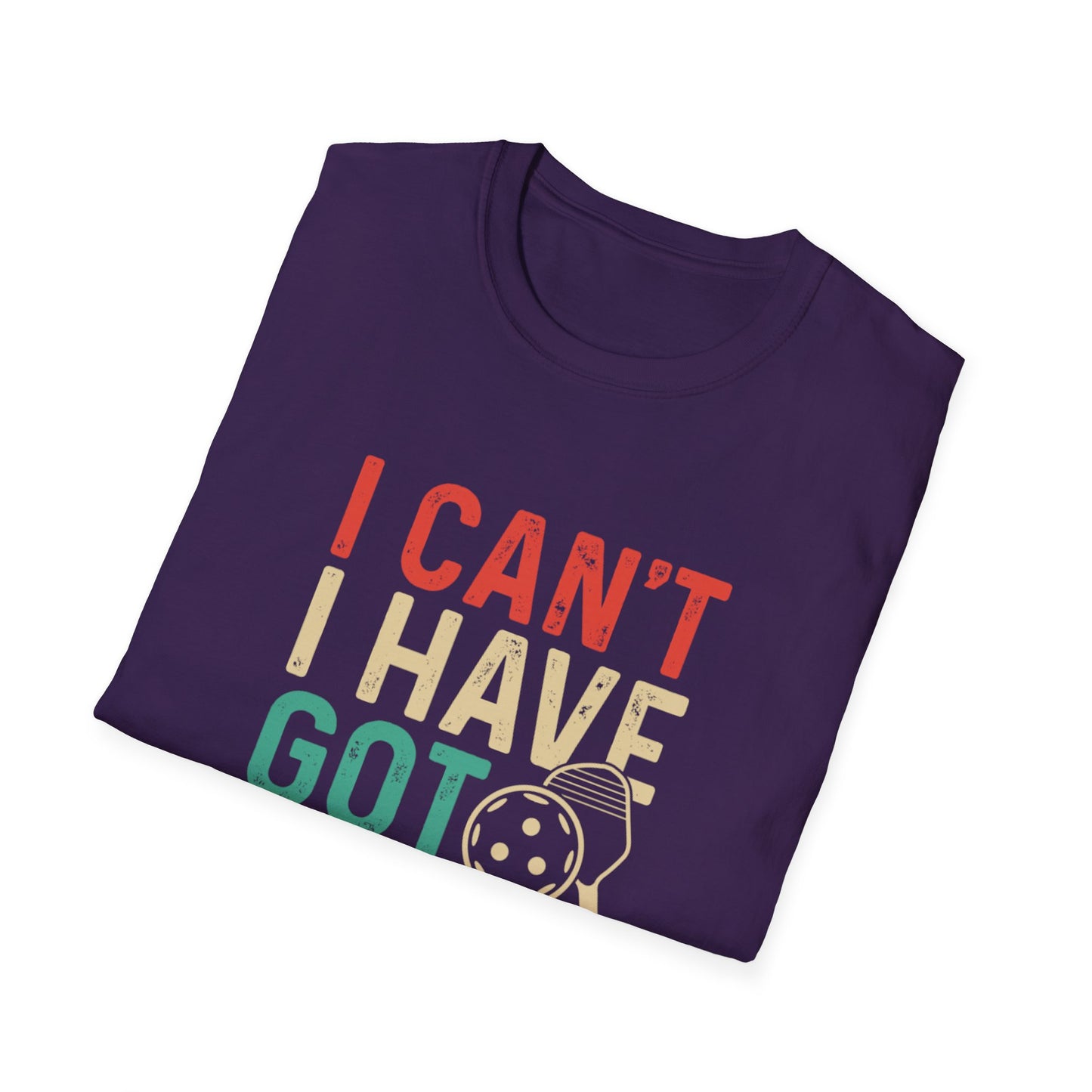 Men's Playful Pickleball T-shirt - I Can't, I Have Got Pickleball