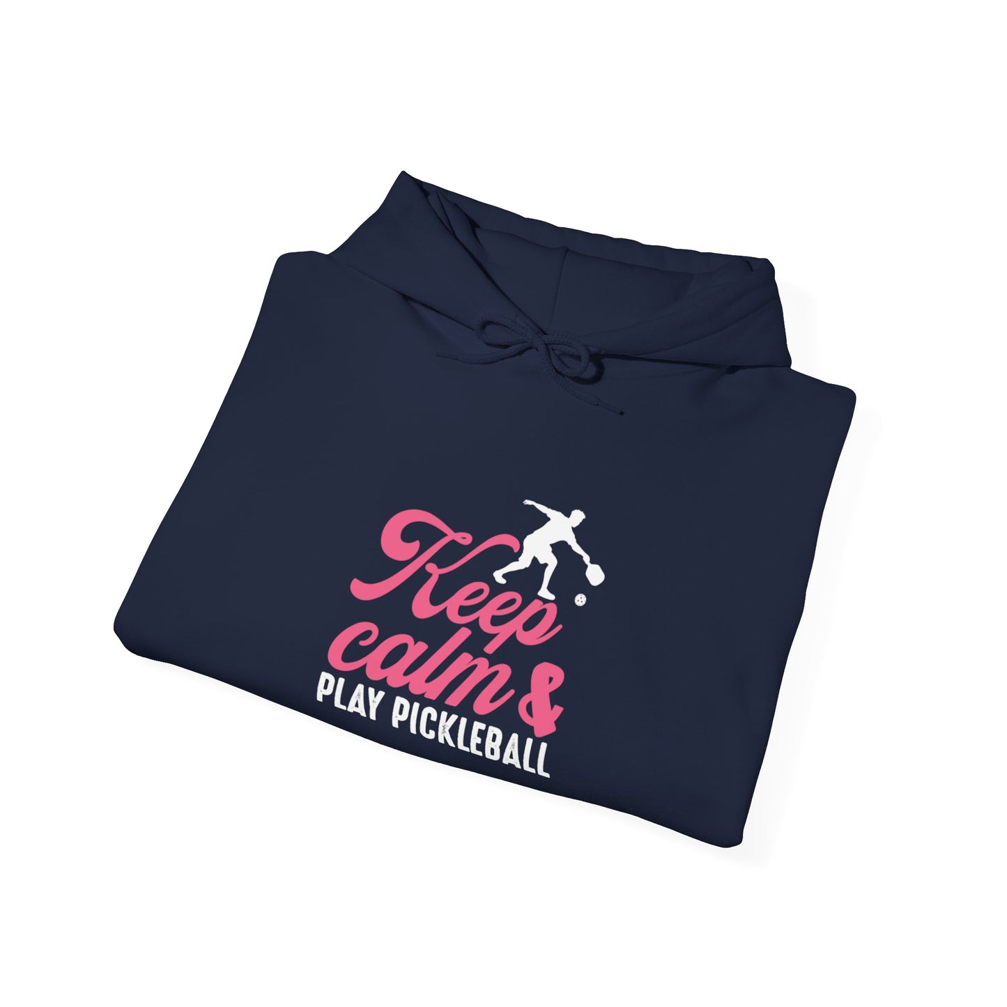 Women's Playful Pickleball Hoodie - Keep Calm & Play Pickleball