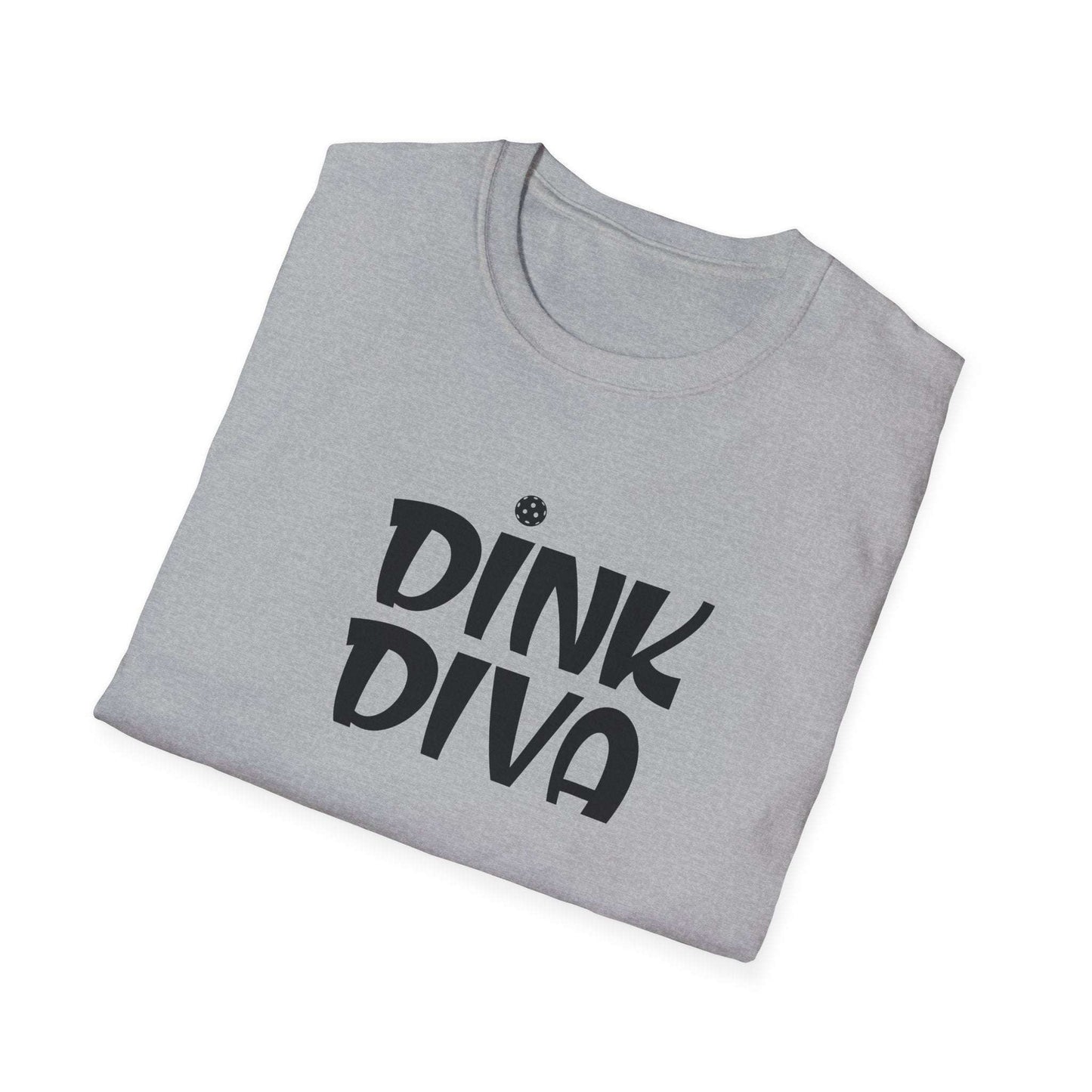 Women's Funny Pickleball T-shirt - Dink Diva