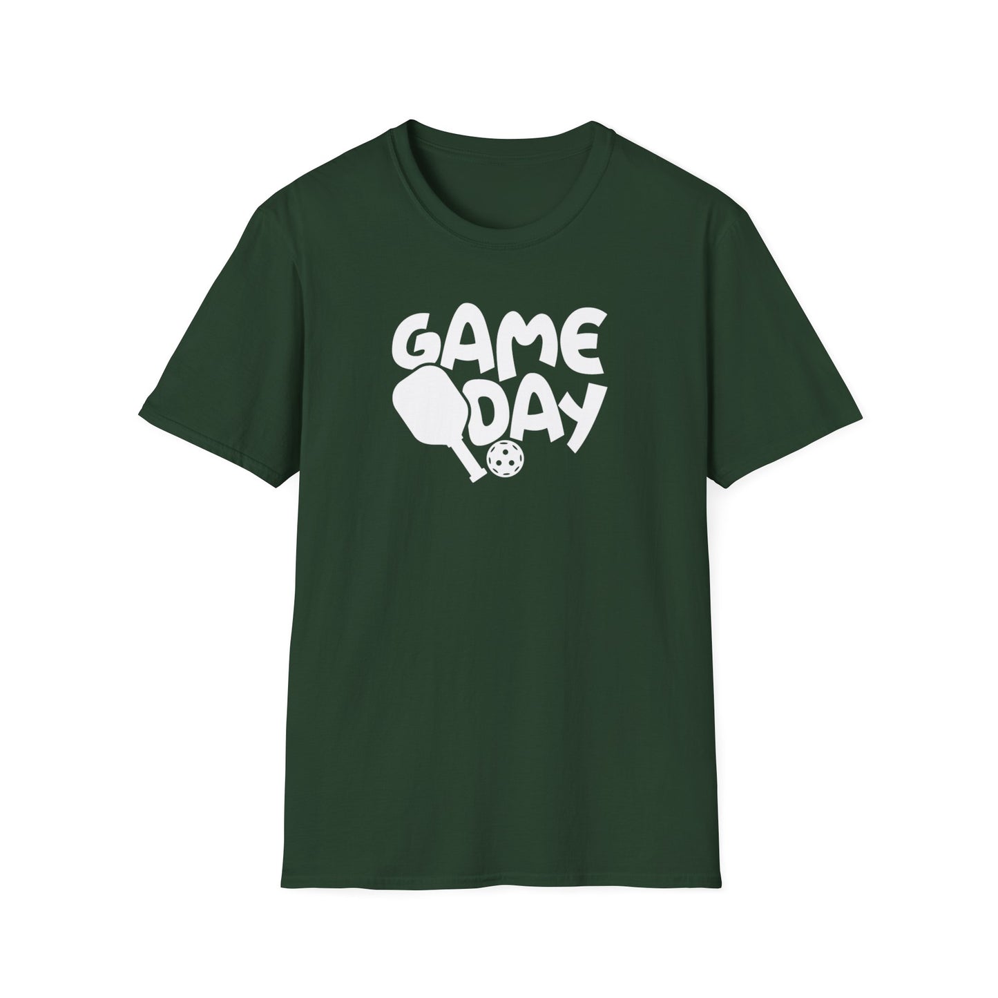 Men's Durable Pickleball T-shirt - Game Day Green