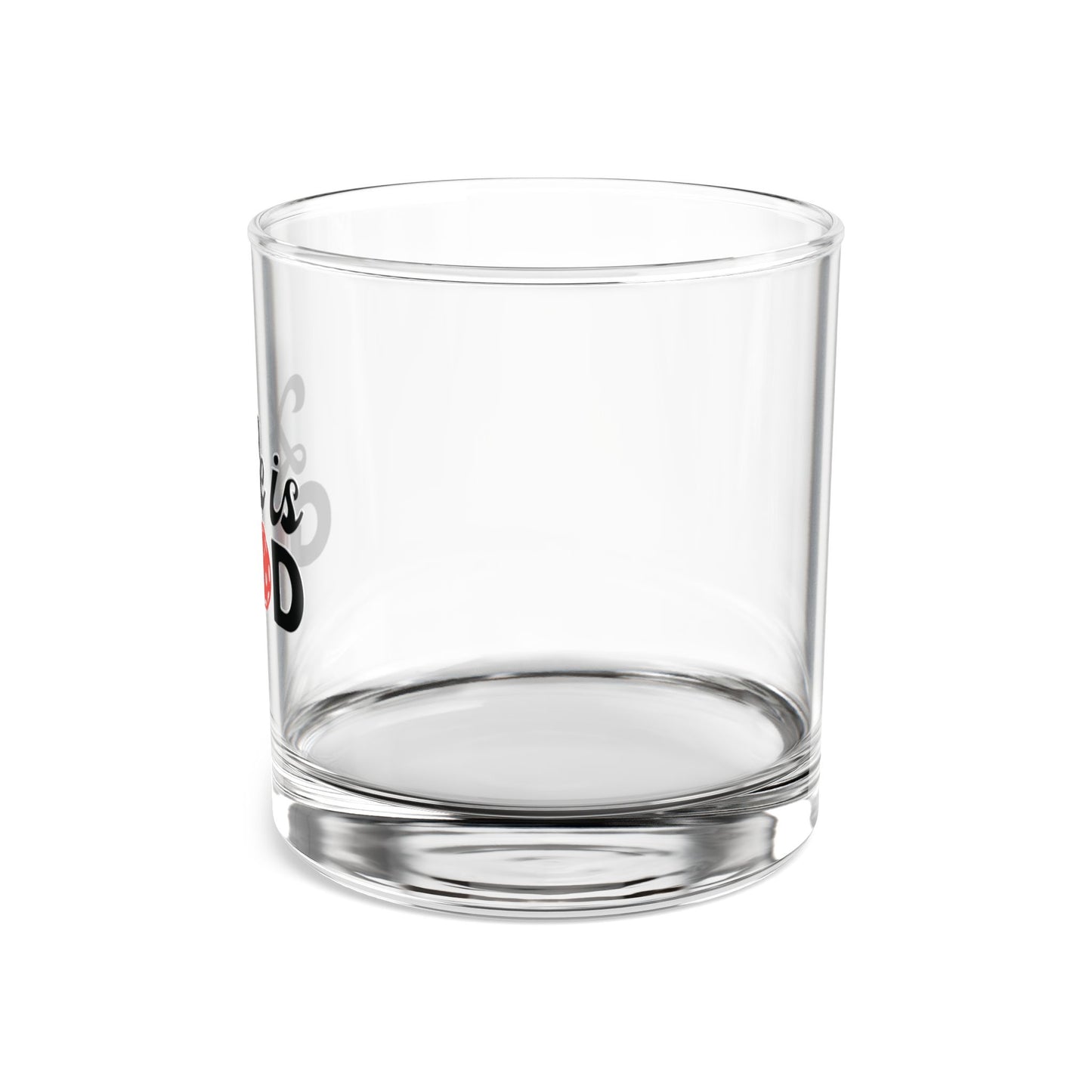 Pickleball Funny Rocks Glass - Life is Good