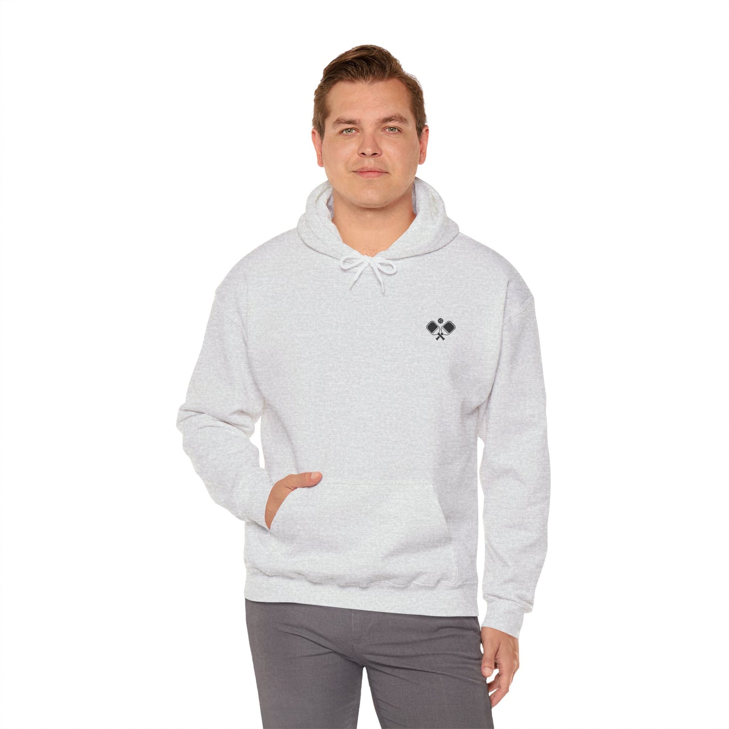 Men's Soft Pickleball Hoodie - Life is Good Pickleball Make It Better