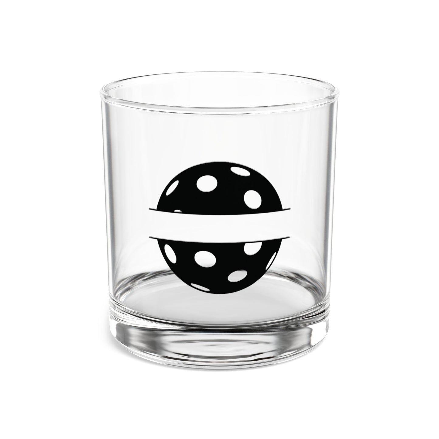 Pickleball Bold Rocks Glass - Pickle Split 10oz