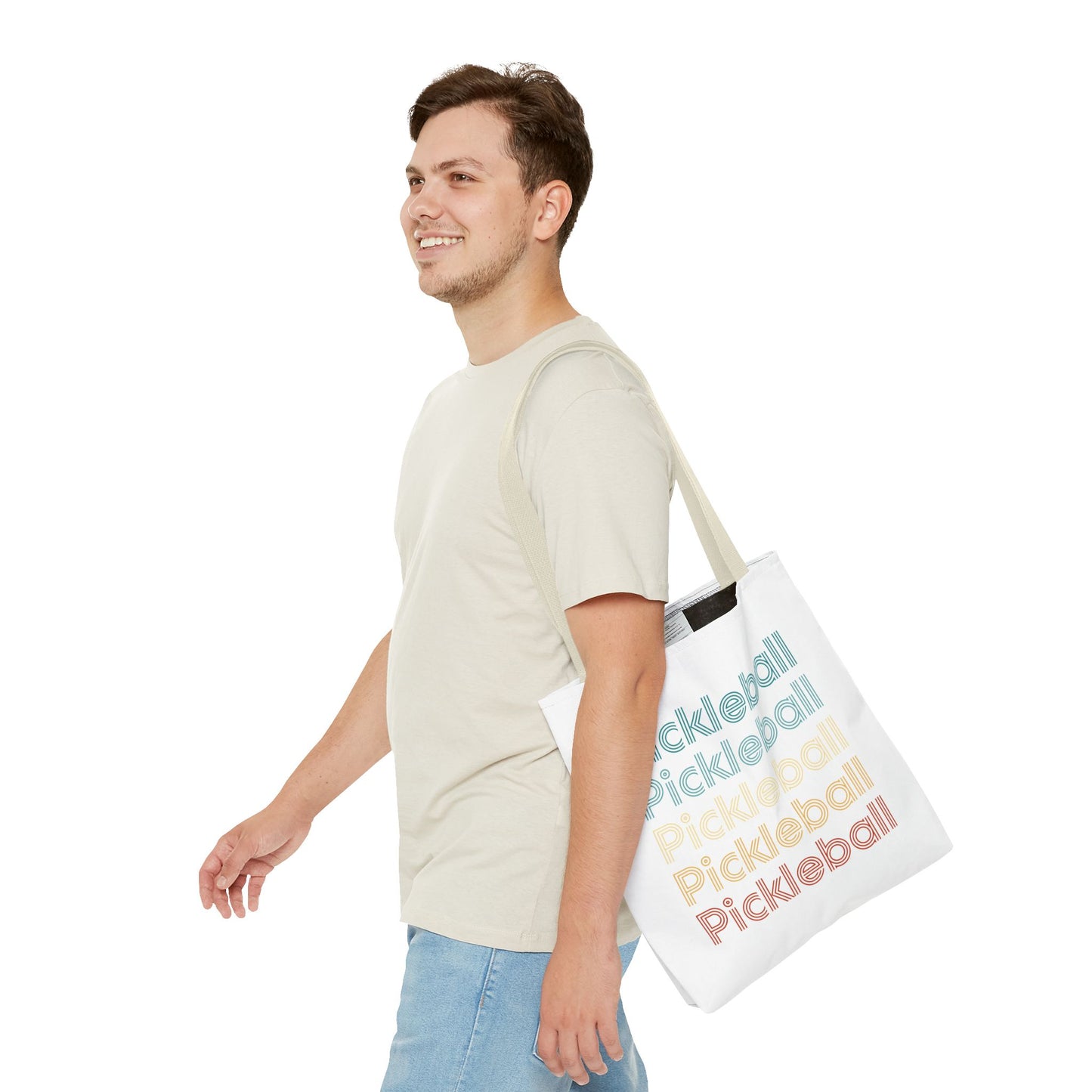 Pickleball Playful Tote Bag - Pickleball Repeat