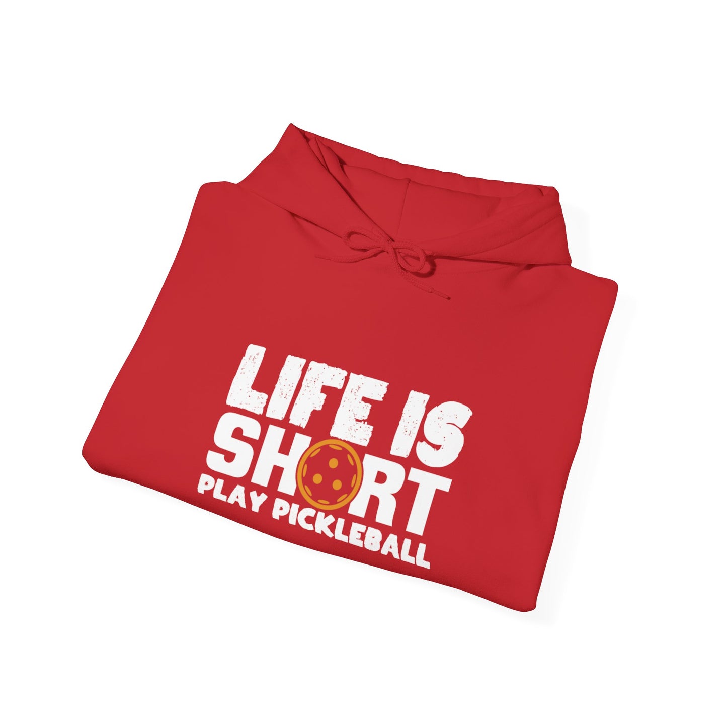 Men's Funny Pickleball Hoodie - Life Is Short Play Pickleball