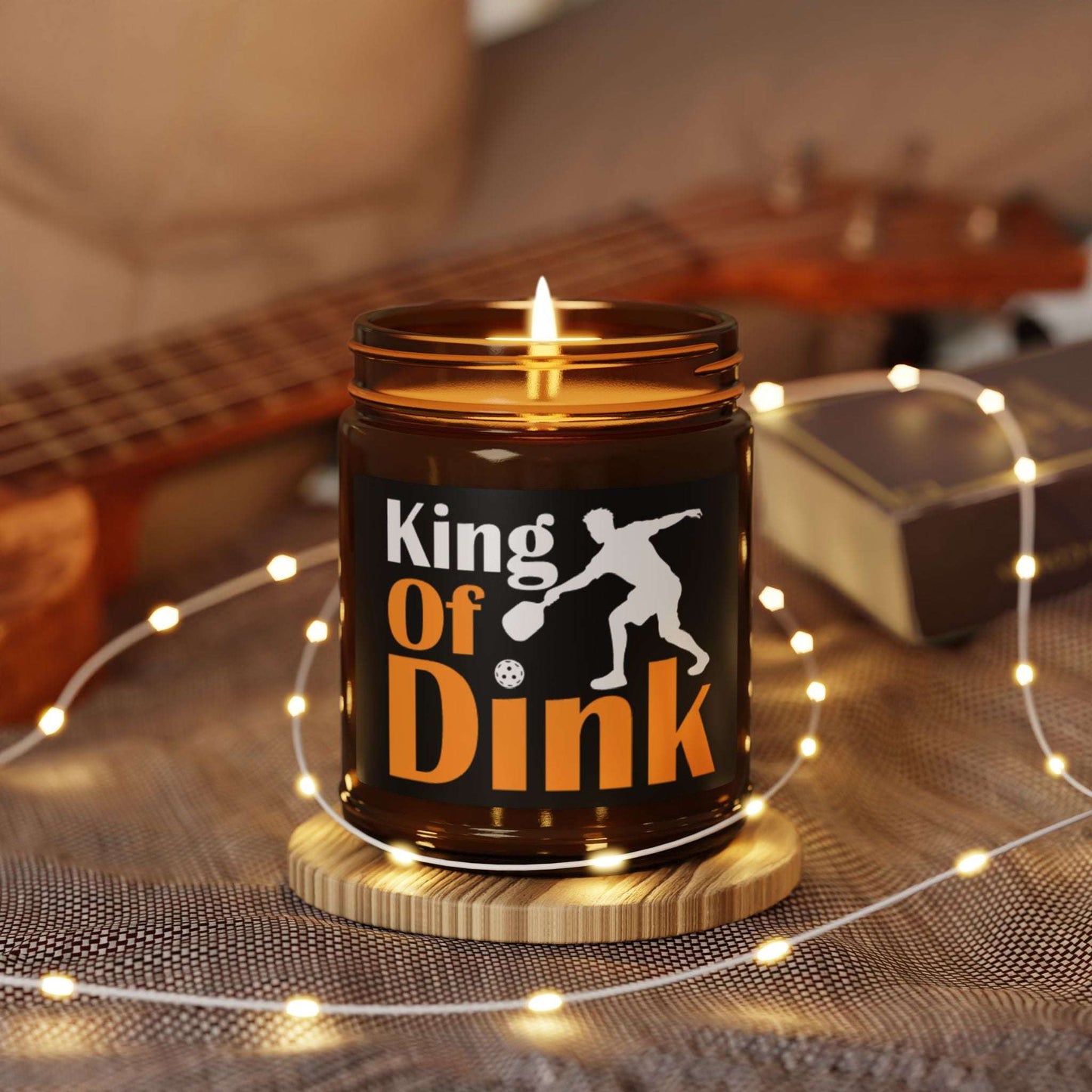 Pickleball Unique Candle - King of Dink