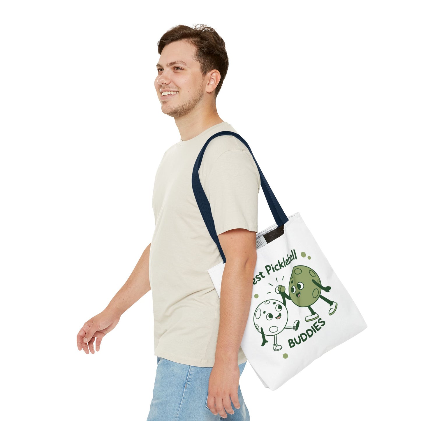 Pickleball Cute Tote Bag - Best Pickleball Buddies