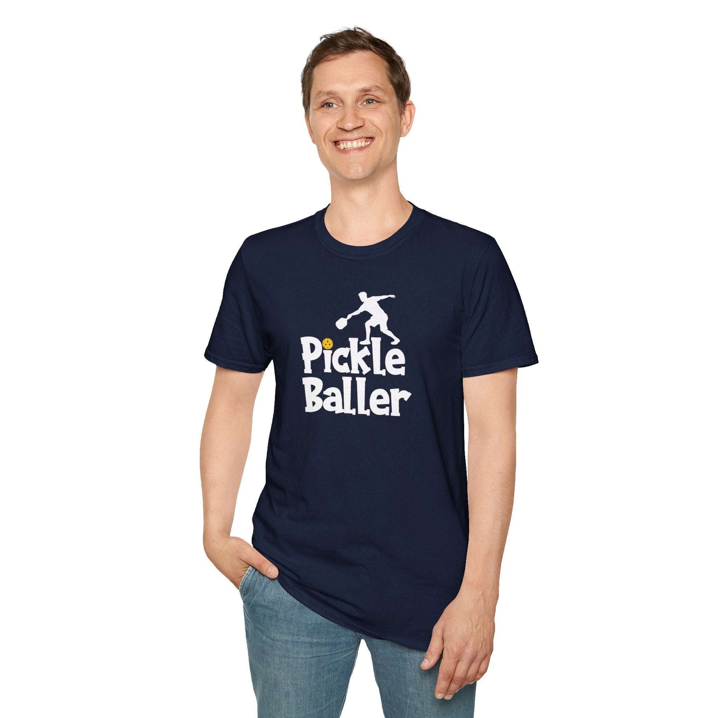 Men's Durable Pickleball T-shirt - Pickle Baller