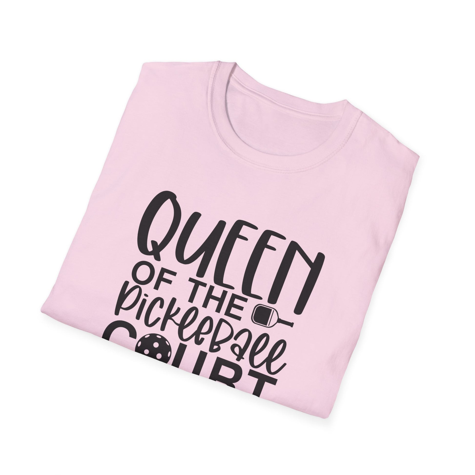 Women's Lightweight Pickleball T-shirt - Queen of the Pickleball Court