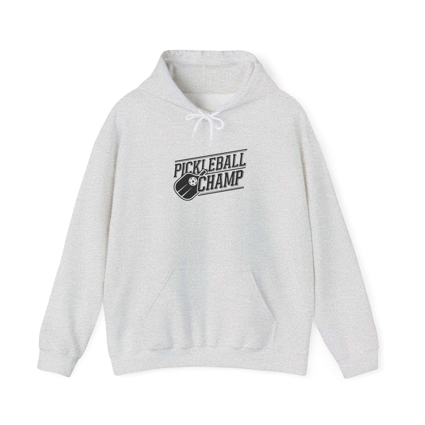 Men's Stylish Pickleball Hoodie - Pickleball Champ Gray