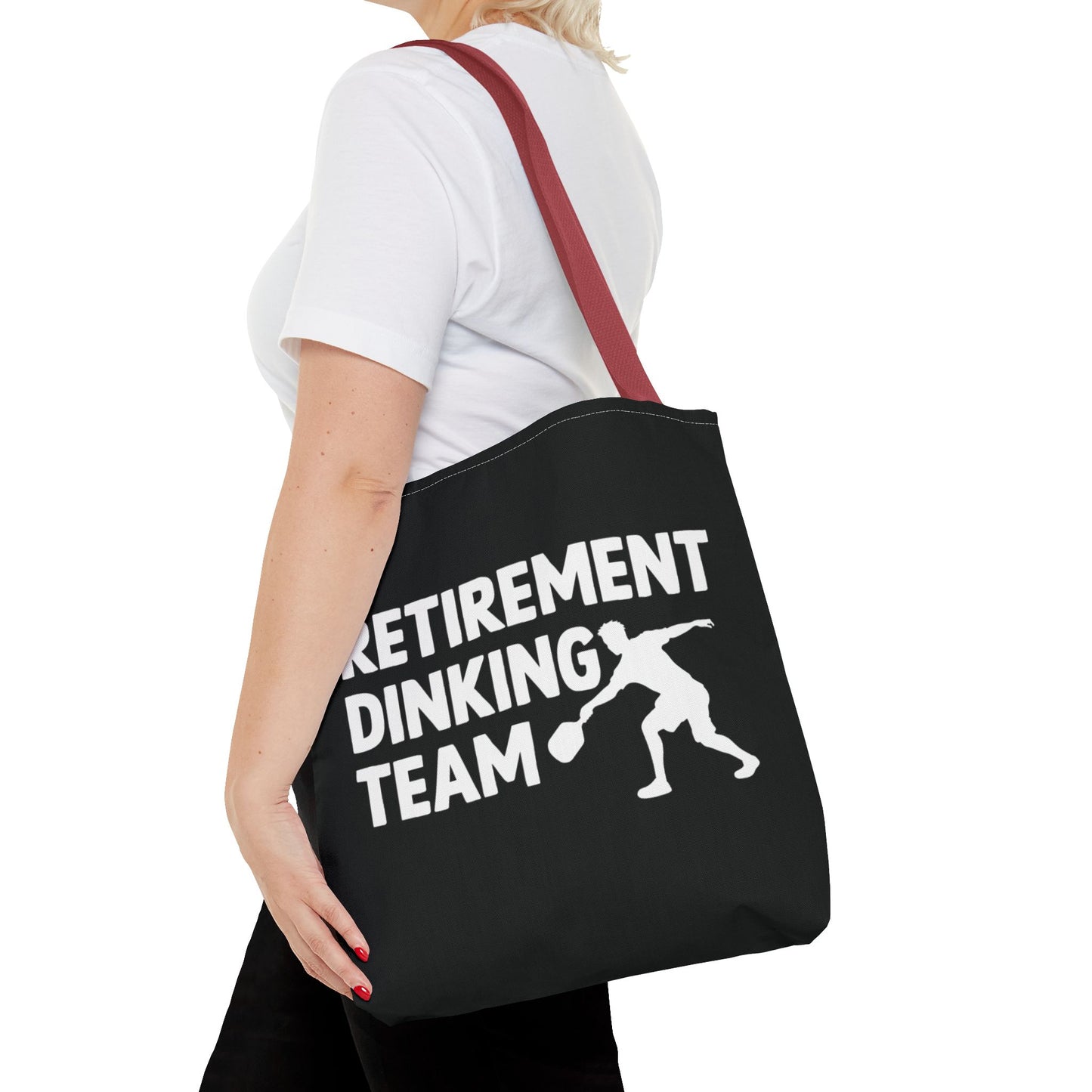 Pickleball Funny Tote Bag - Retirement Dinking Team