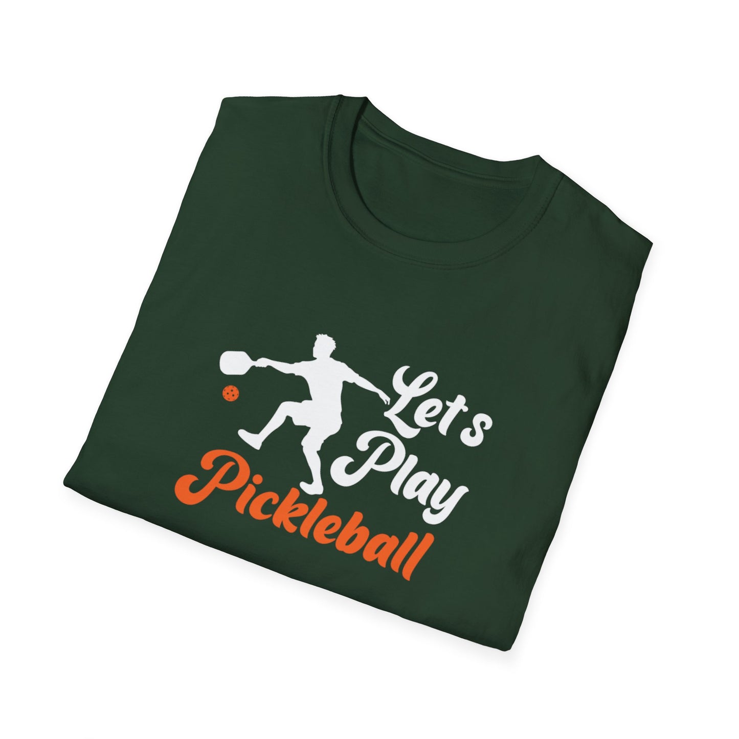 Women's Durable Pickleball T-shirt - Let's Play Pickleball