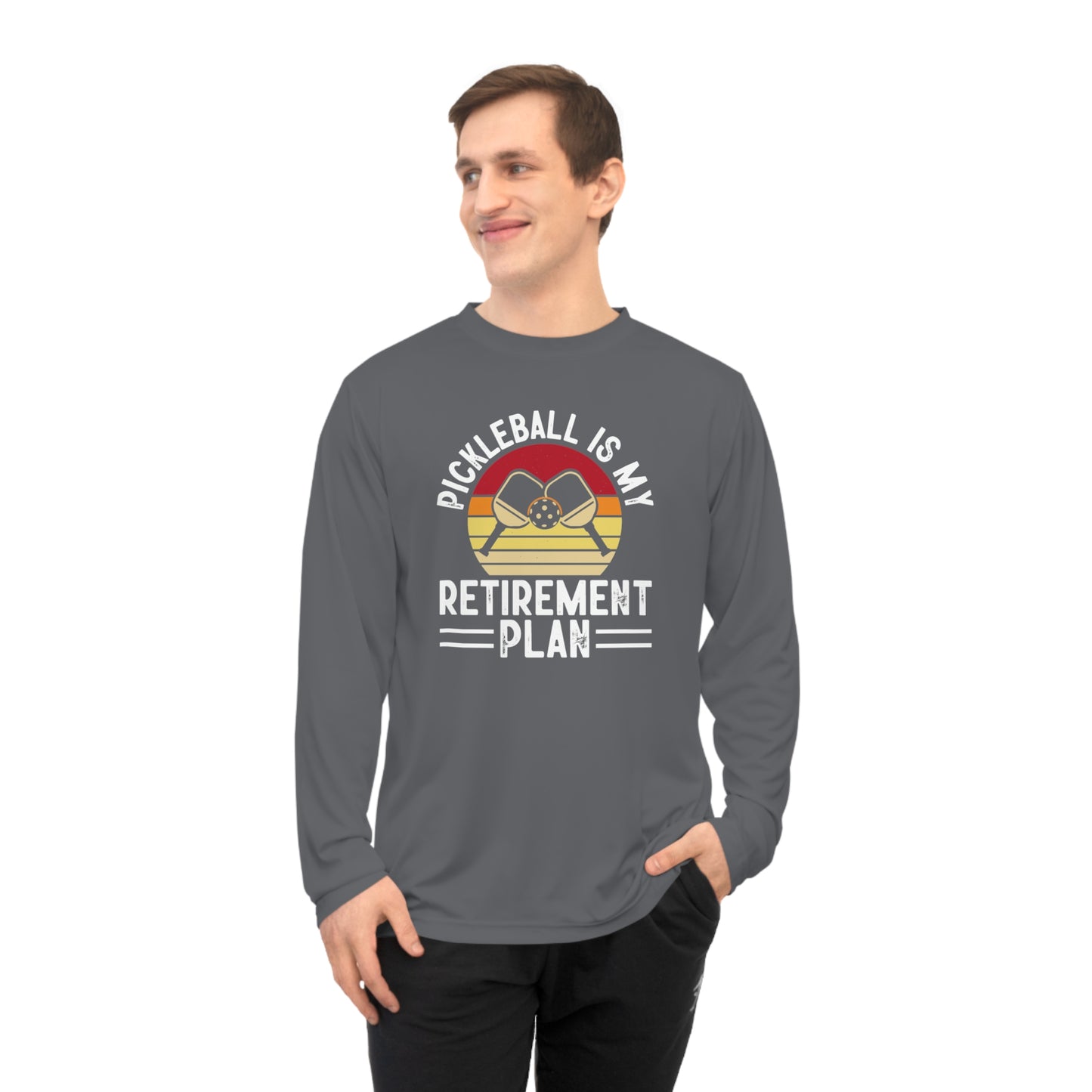 Men's Pickleball Long Sleeves top - Pickleball Is My Retirement Plan