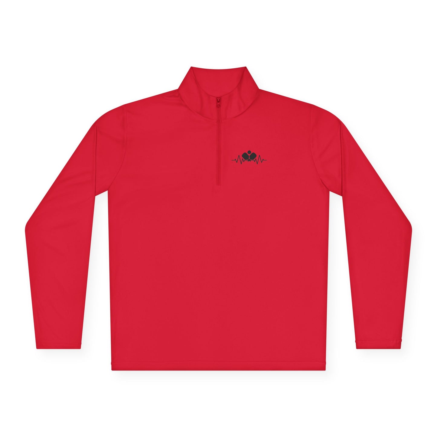 Women's Lightweight Pickleball Pullover - Pickleball Pulse Red