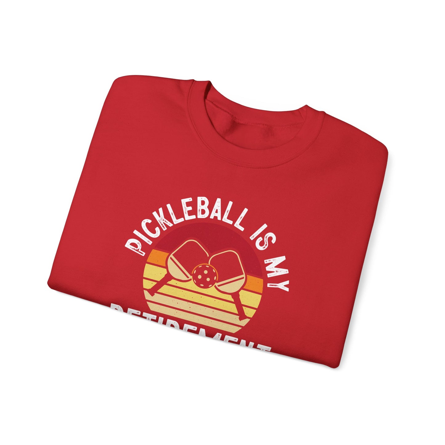 Women's Cool Pickleball Sweatshirt - Pickleball Is My Retirement Plan