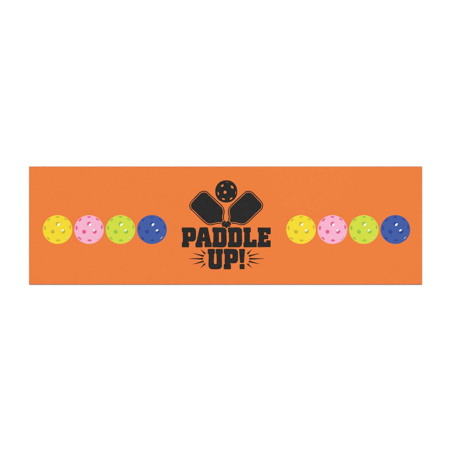 Pickleball Unique Car Magnet - Paddle Up 10'' × 3''