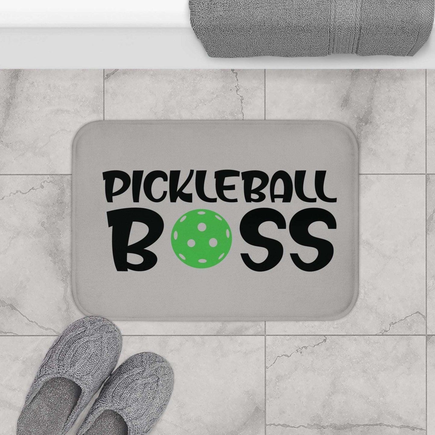 Pickleball Unique Bath mat - Pickleball Boss