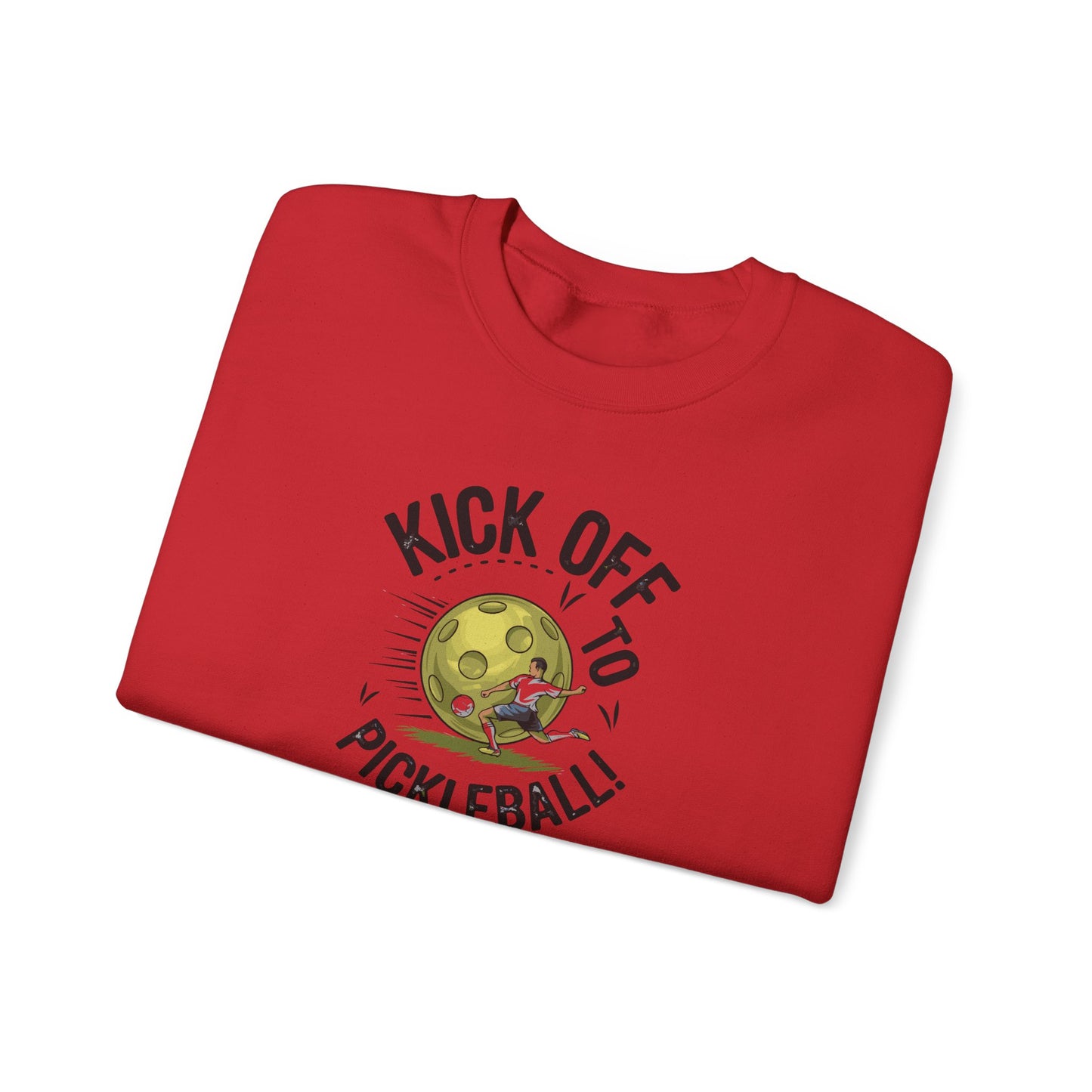 Men's Soft Pickleball Sweatshirt - Kick Off to Pickleball