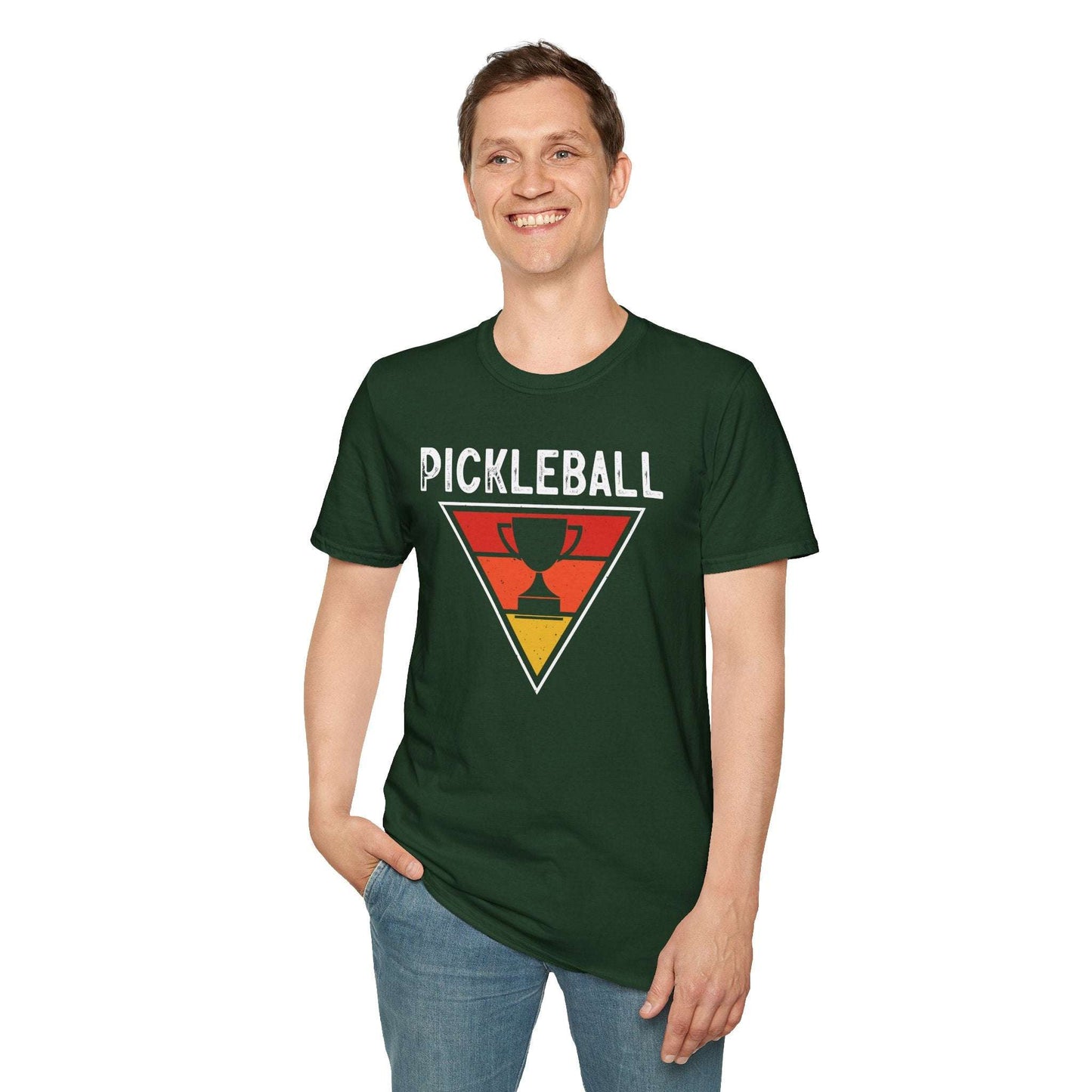 Men's Bold Pickleball T-shirt - Pickleball Trophy