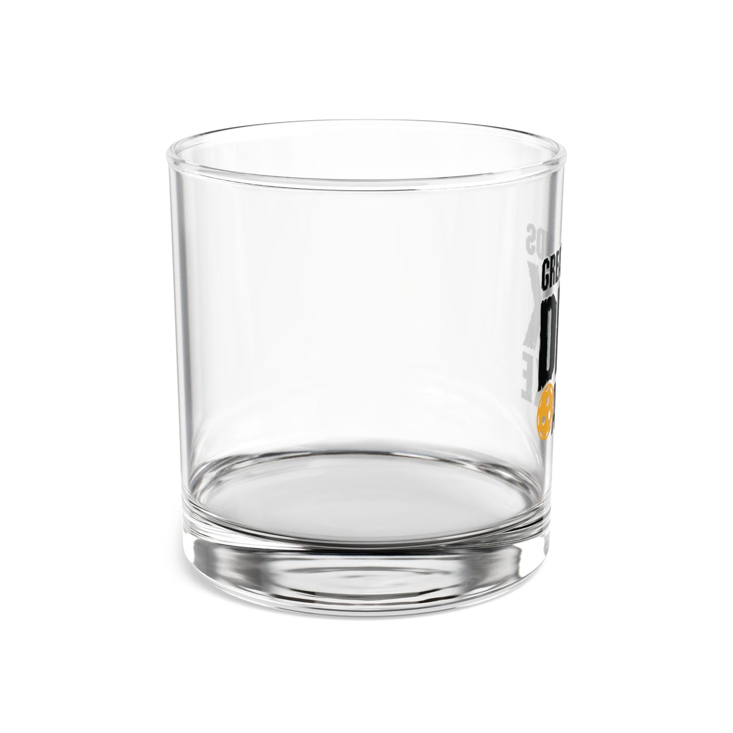 Pickleball Playful Rocks Glass - Great Mind Dink a Like