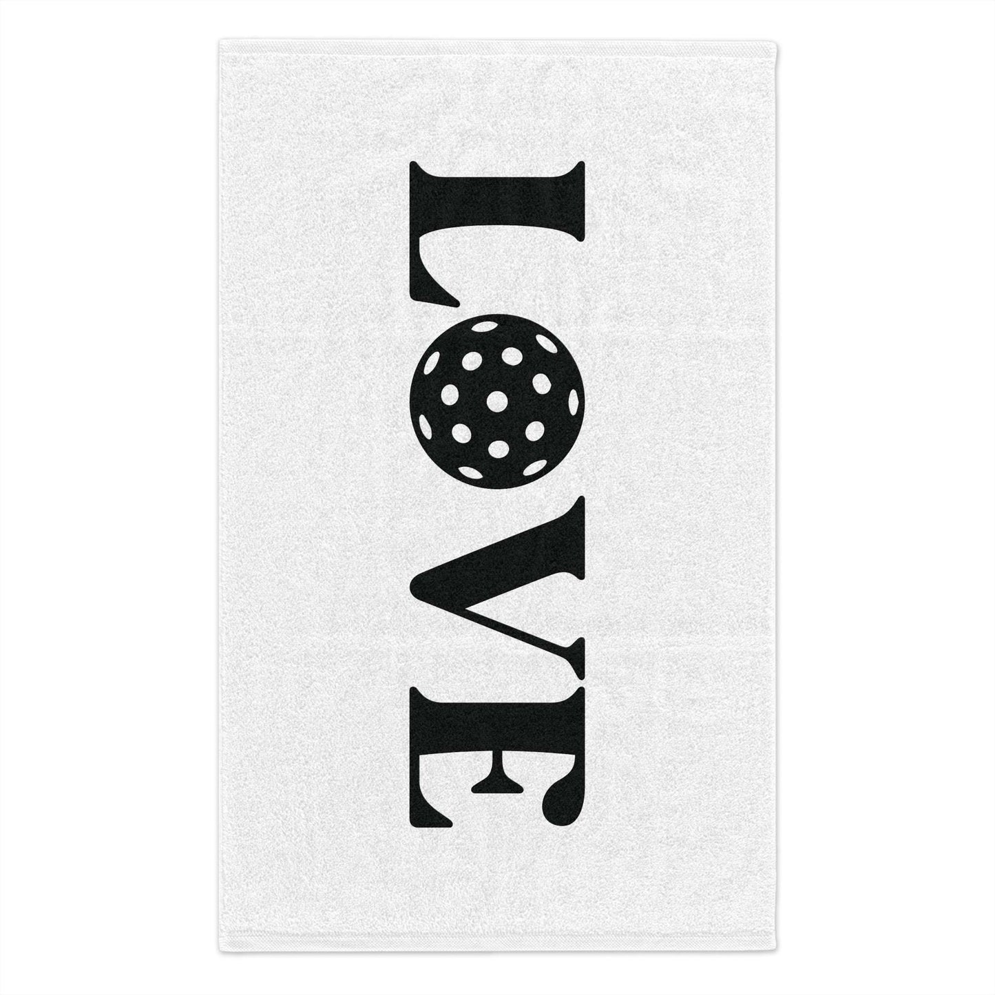 Pickleball Bold Rally Towel - Love