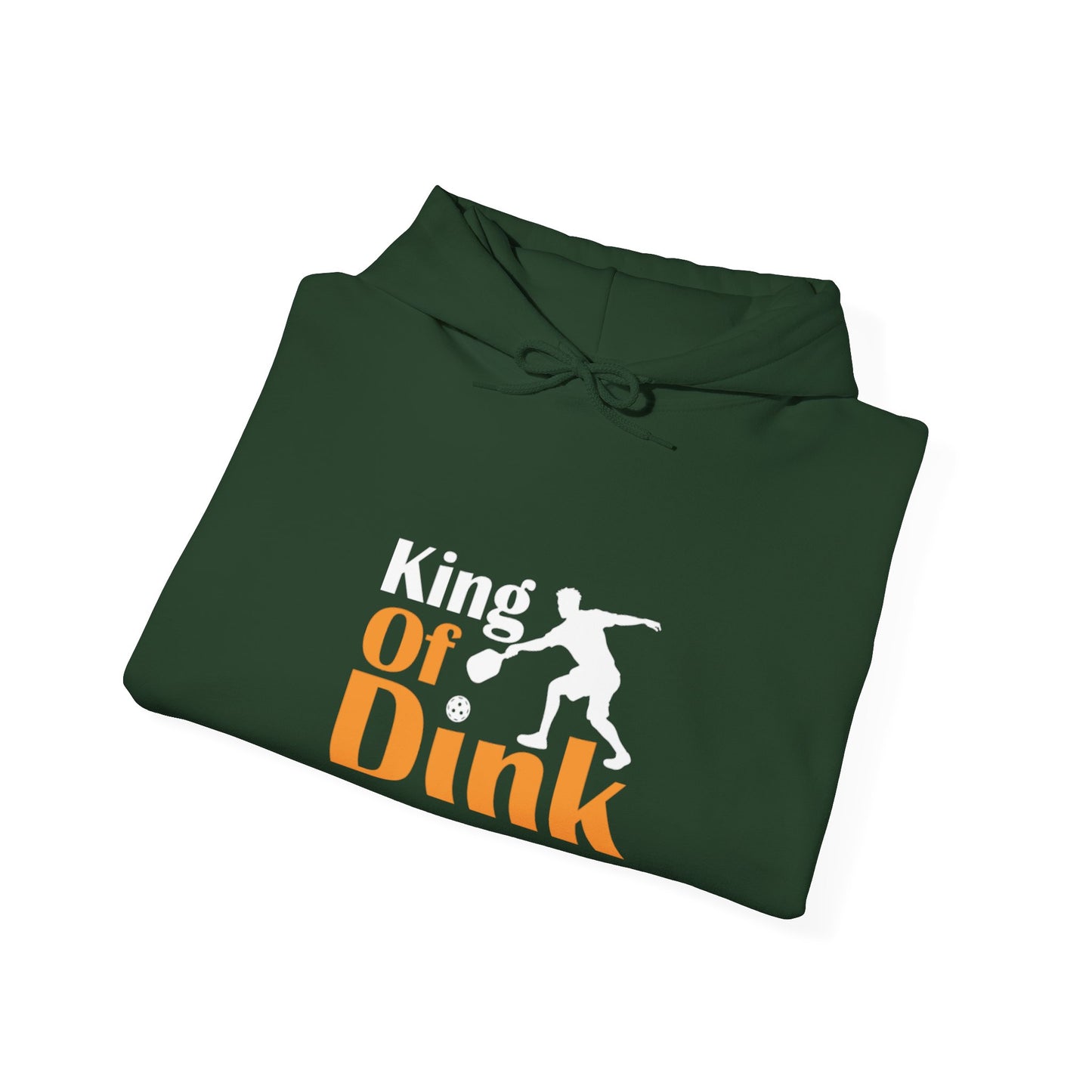 Men's Funny Pickleball Hoodie - King of Dink
