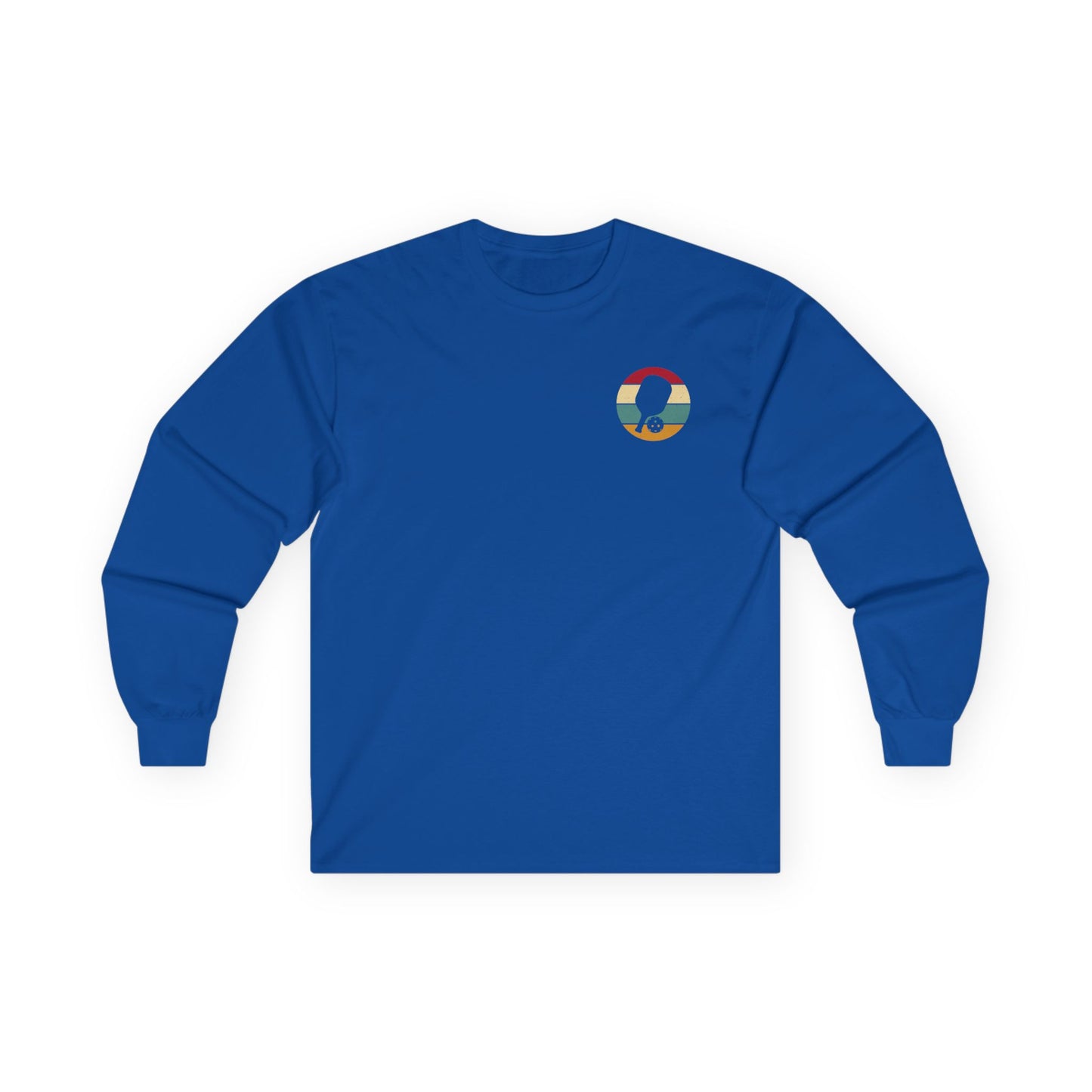 Men's Comfy Pickleball Long Sleeves top - Pickleball Make It Better Royal