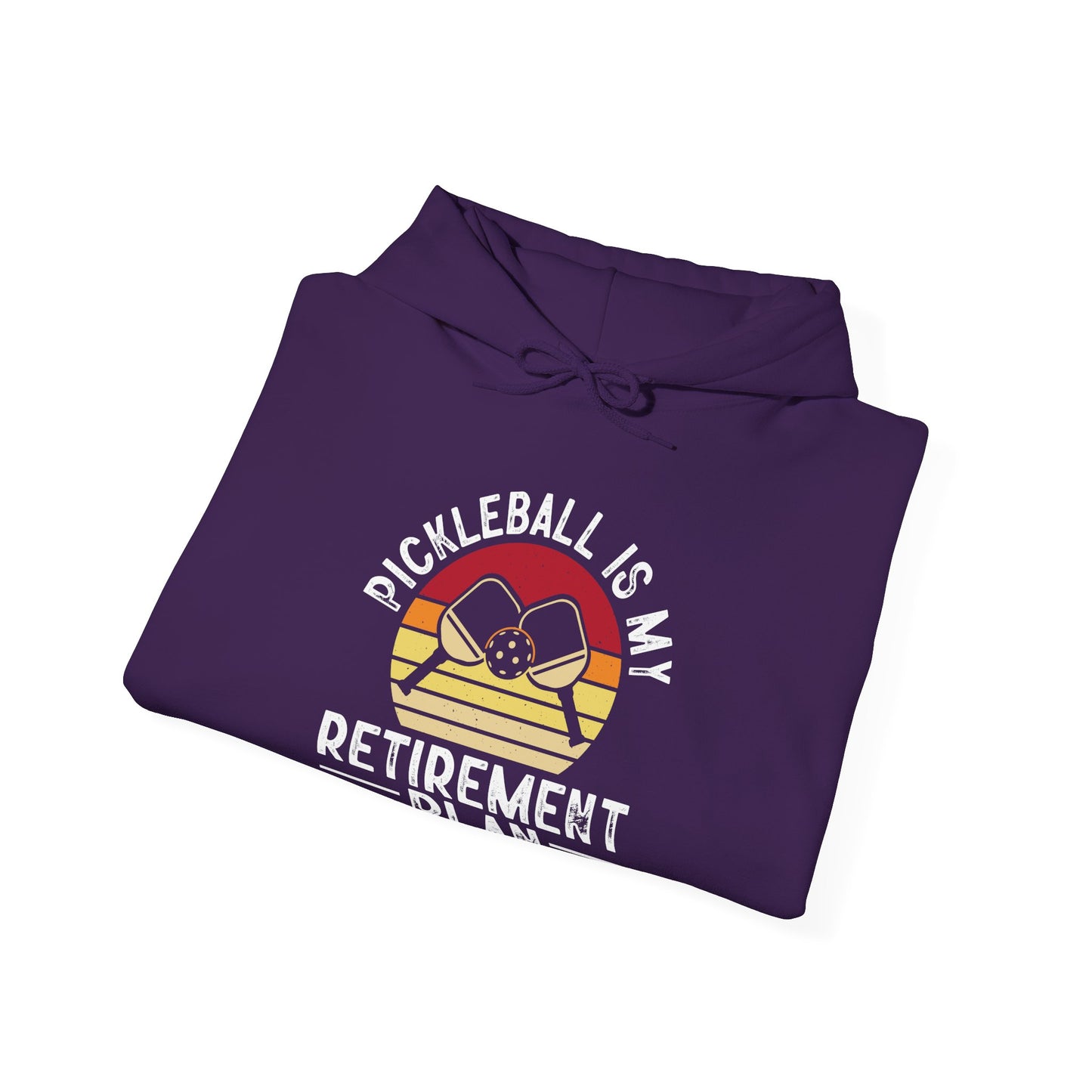 Men's Cool Pickleball Hoodie - Pickleball Is My Retirement Plan