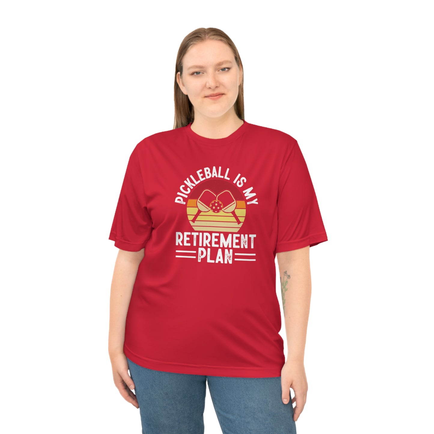Women's Pickleball T-shirt - Pickleball Is My Retirement Plan