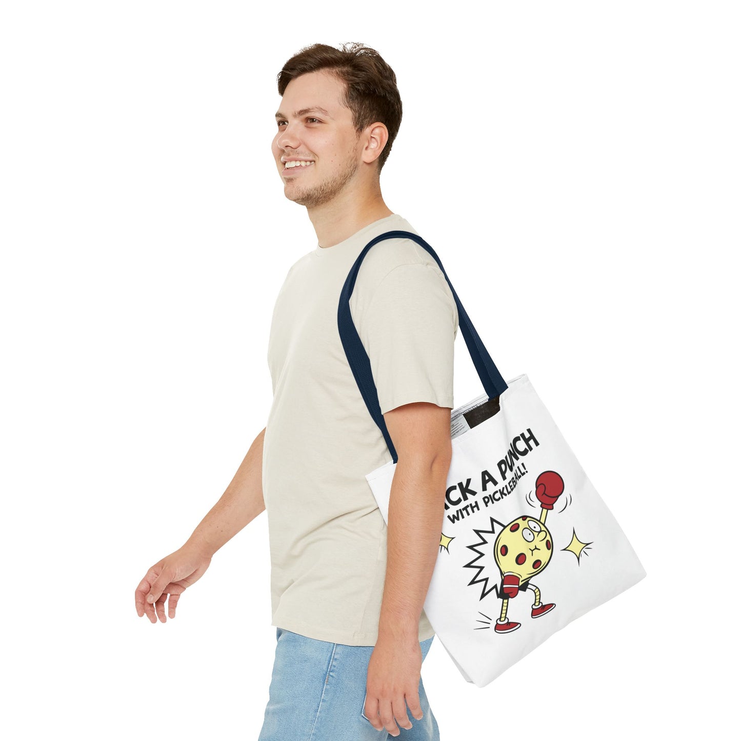 Pickleball Stylish Tote Bag - Pack a Punch with Pickleball