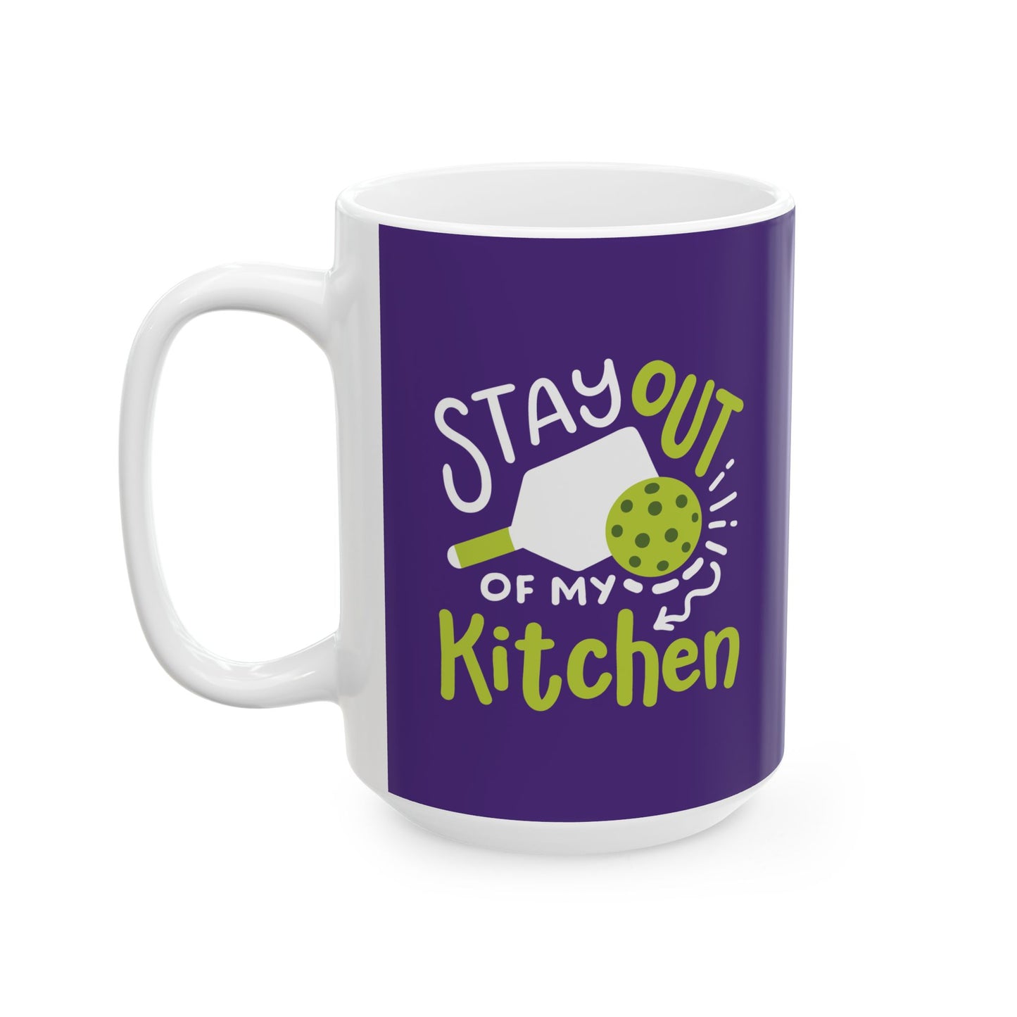 Pickleball Cute Mug - Stay Out of My Kitchen