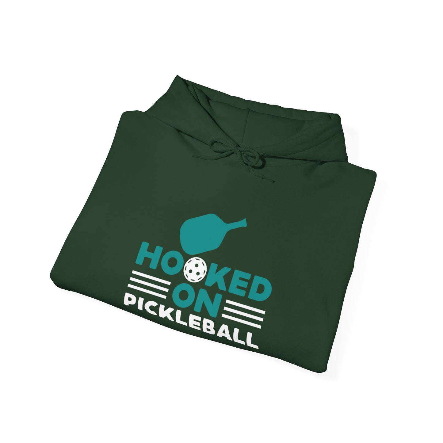 Women's Funny Pickleball Hoodie - Hooked on Pickleball