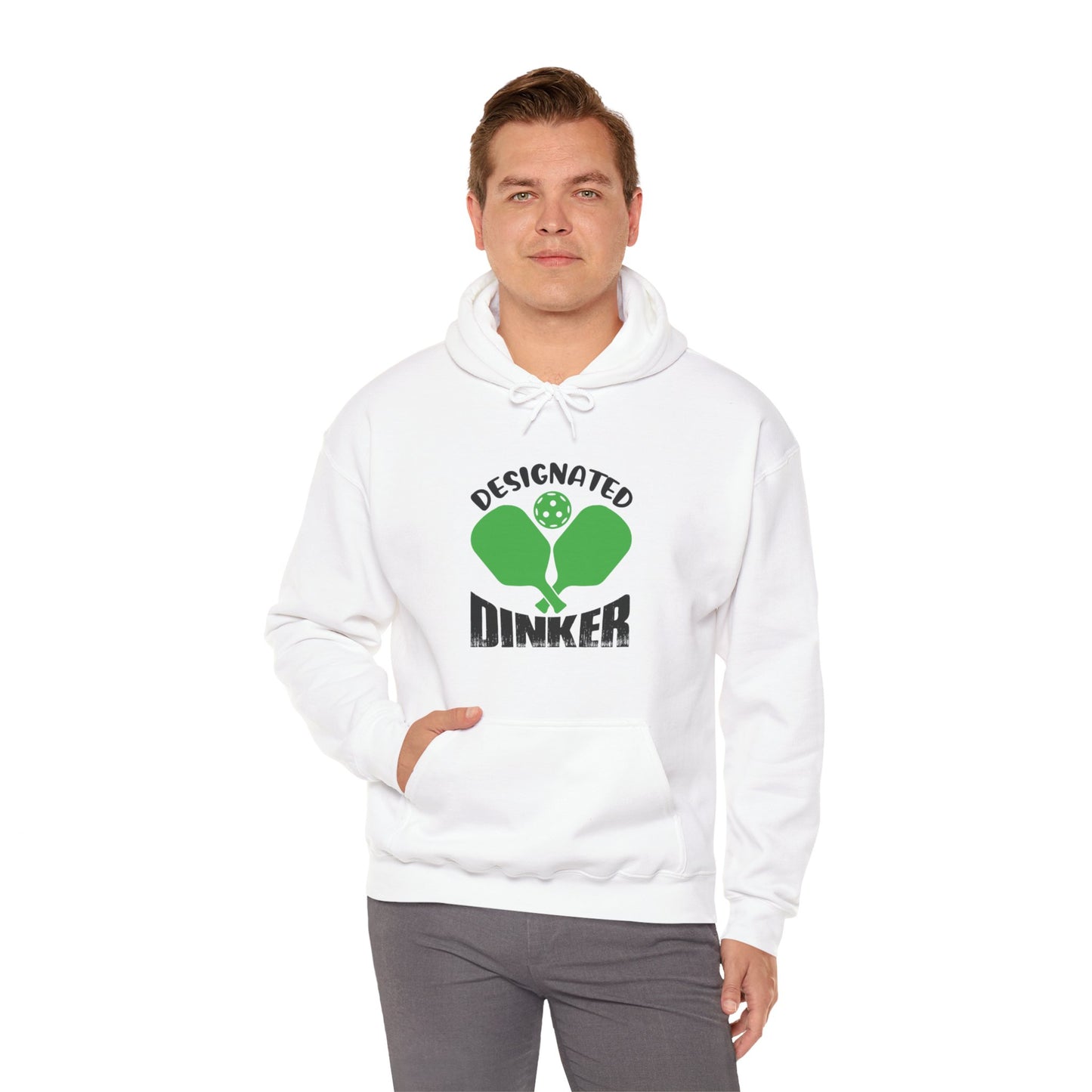 Men's Playful Pickleball Hoodie - Designated Dinker