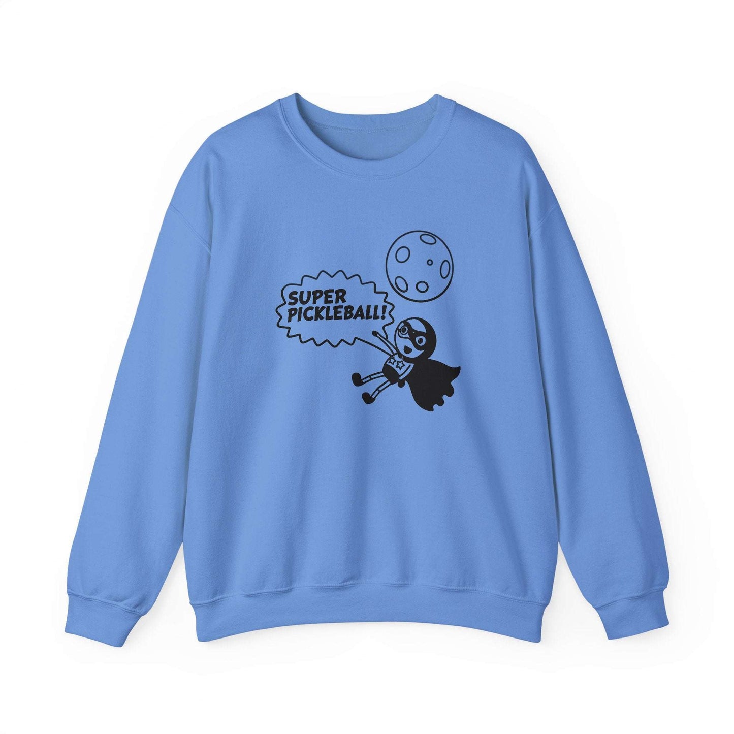 Men's Quirky Pickleball Sweatshirt - Super Pickleball S
