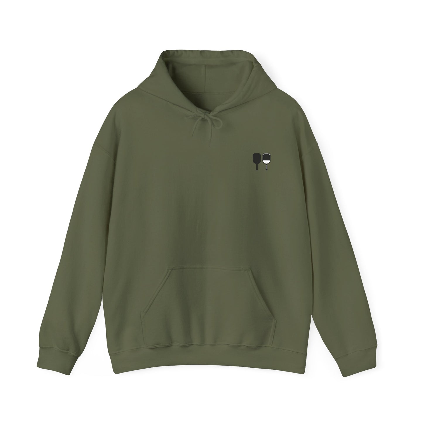 Men's Vibrant Pickleball Hoodie - Pickleball Yall Green