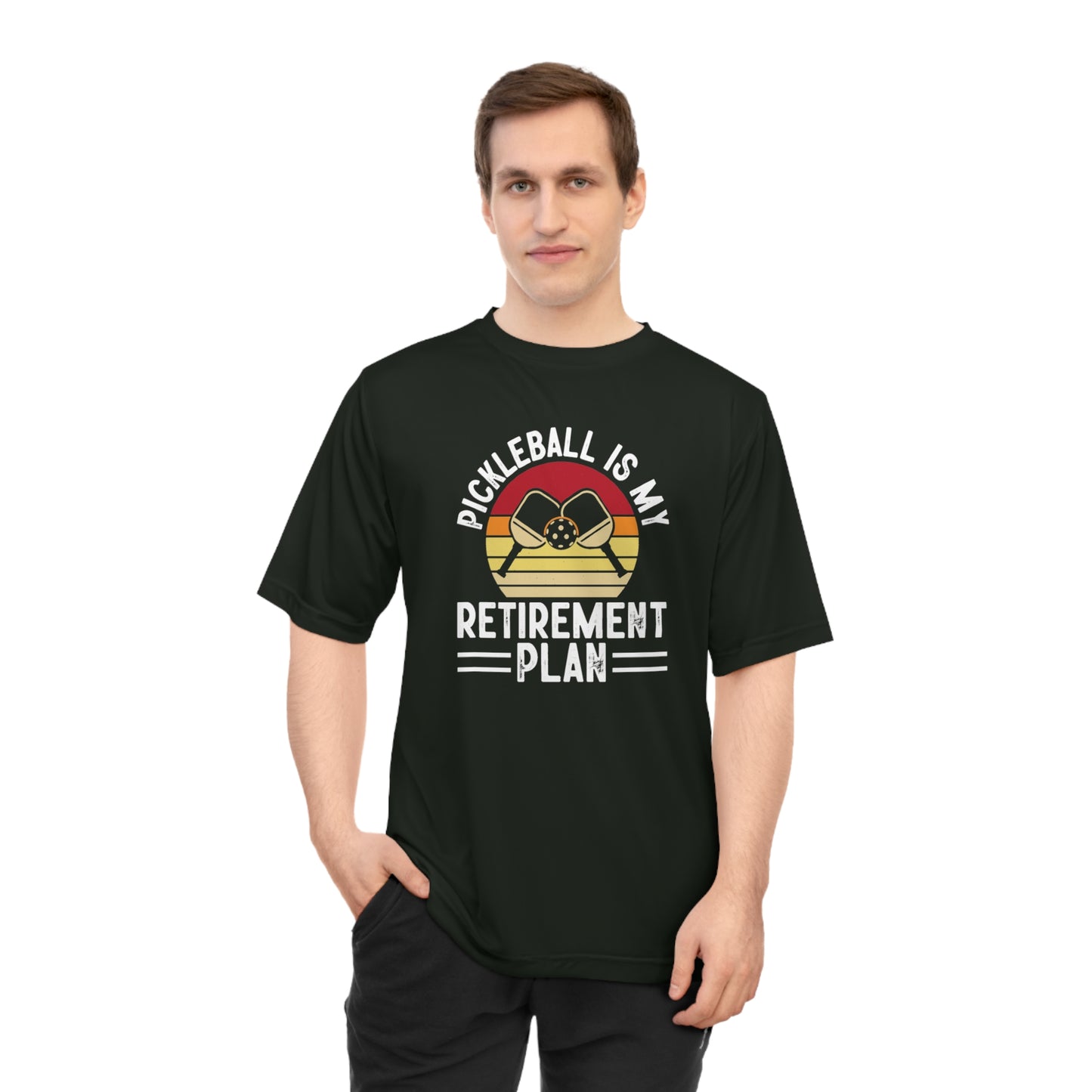 Men's Pickleball T-shirt - Pickleball Is My Retirement Plan