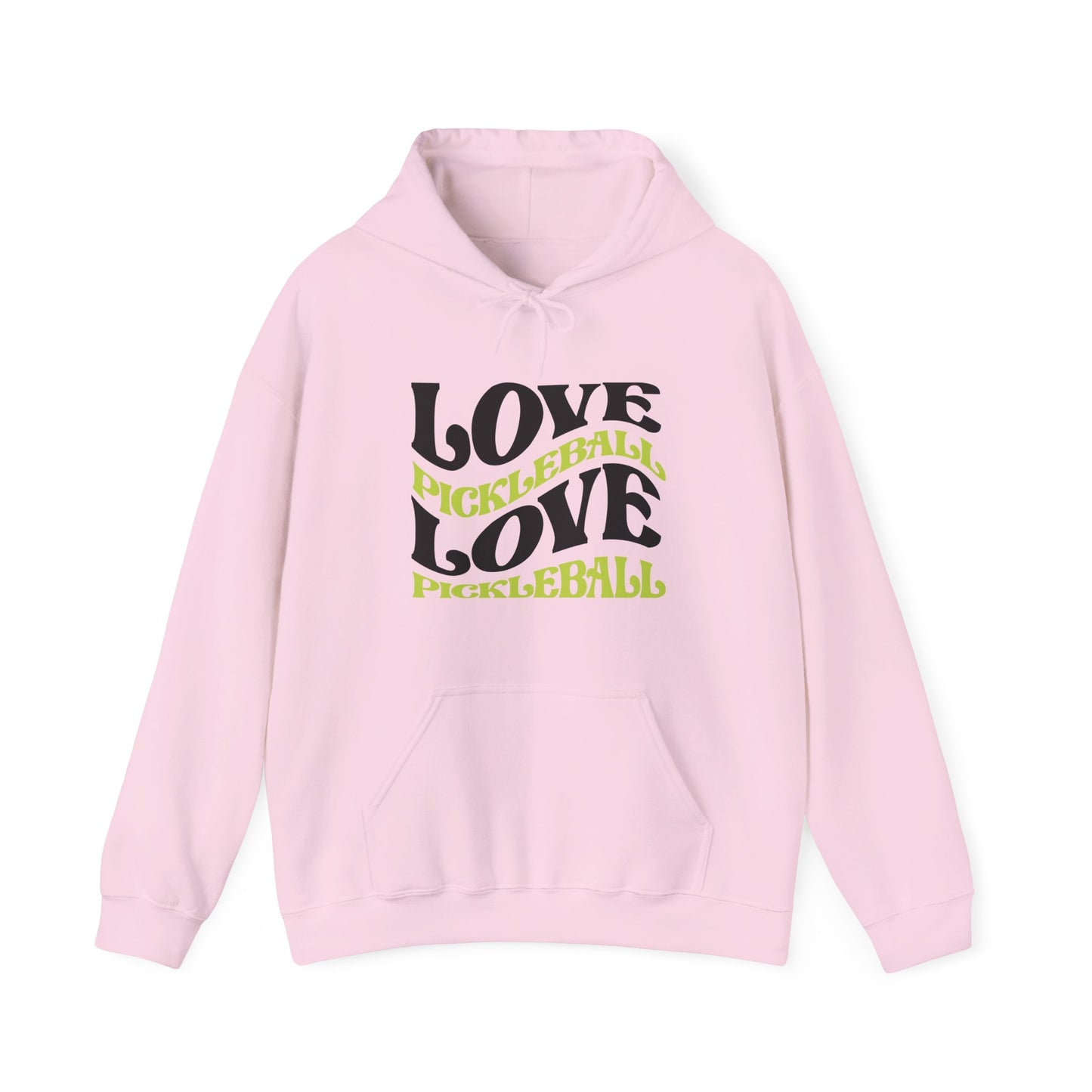 Women's Soft Pickleball Hoodie - Love Pickleball Pink