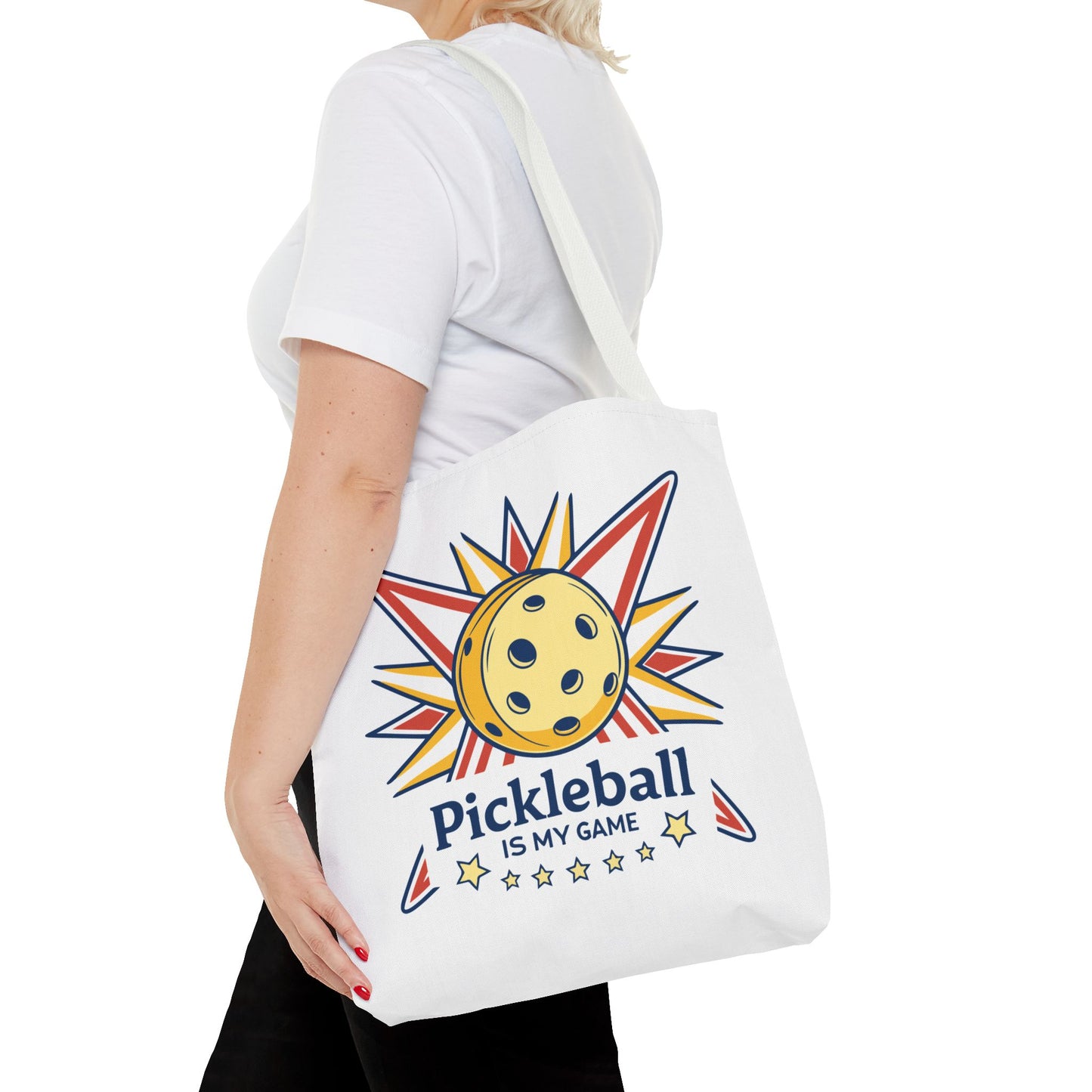 Pickleball Colorful Tote Bag - Pickleball is My Game