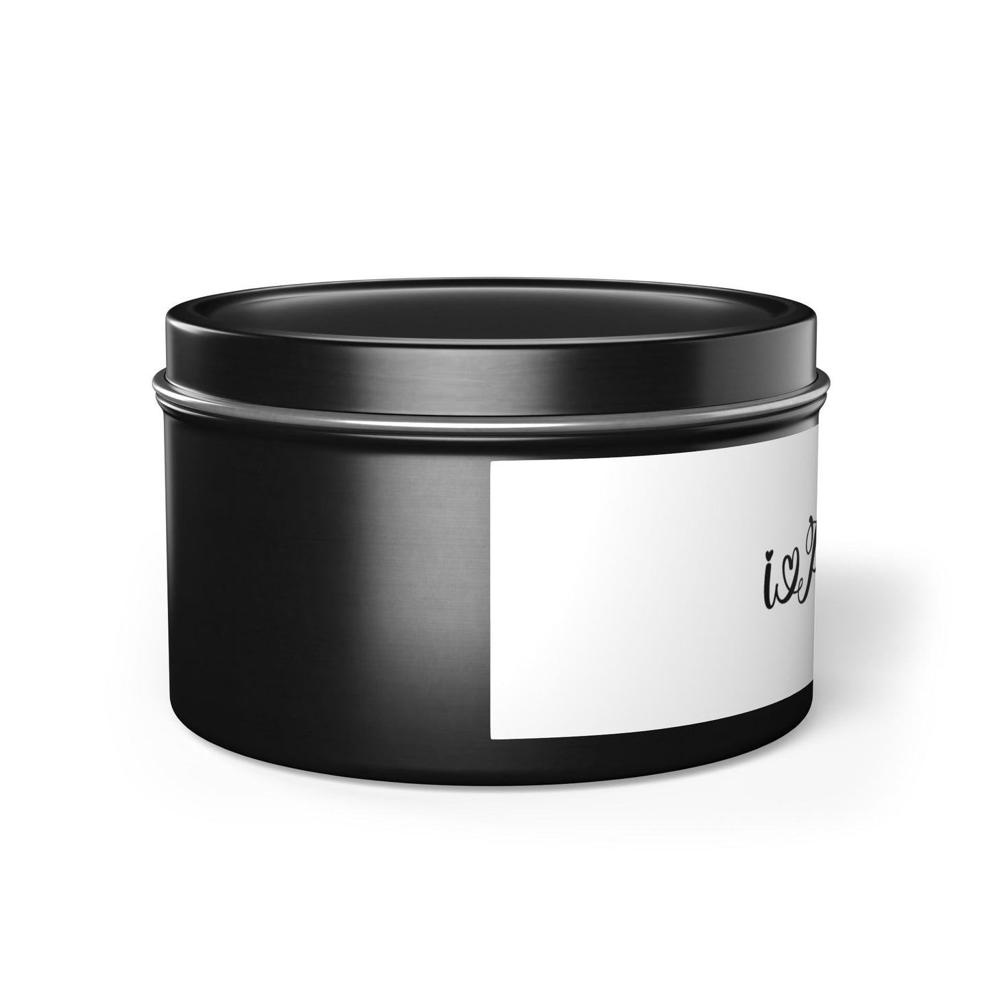 Pickleball Stylish Tin Can Candle - I Heart Pickleball