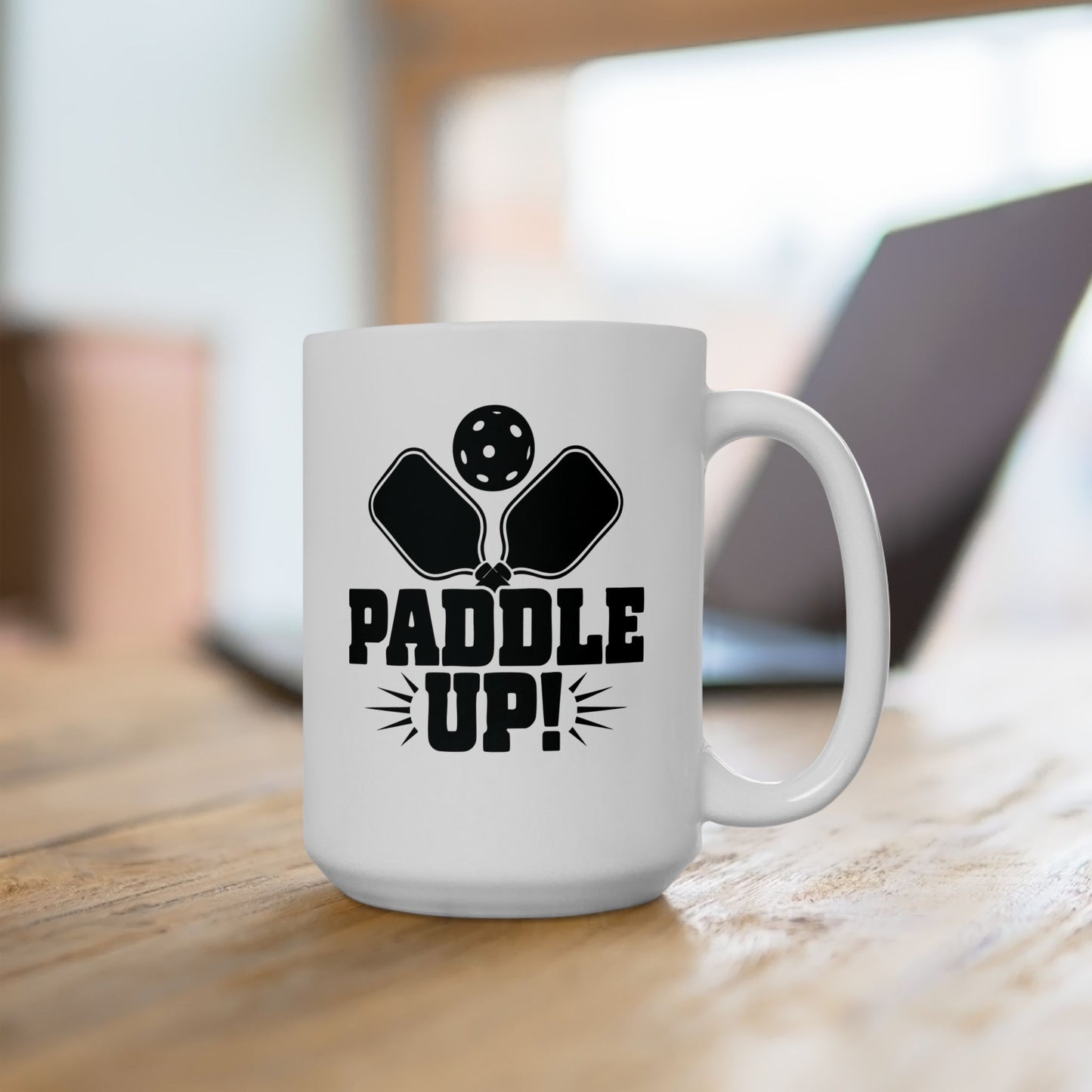 Pickleball Eye-Catching Mug - Paddle Up
