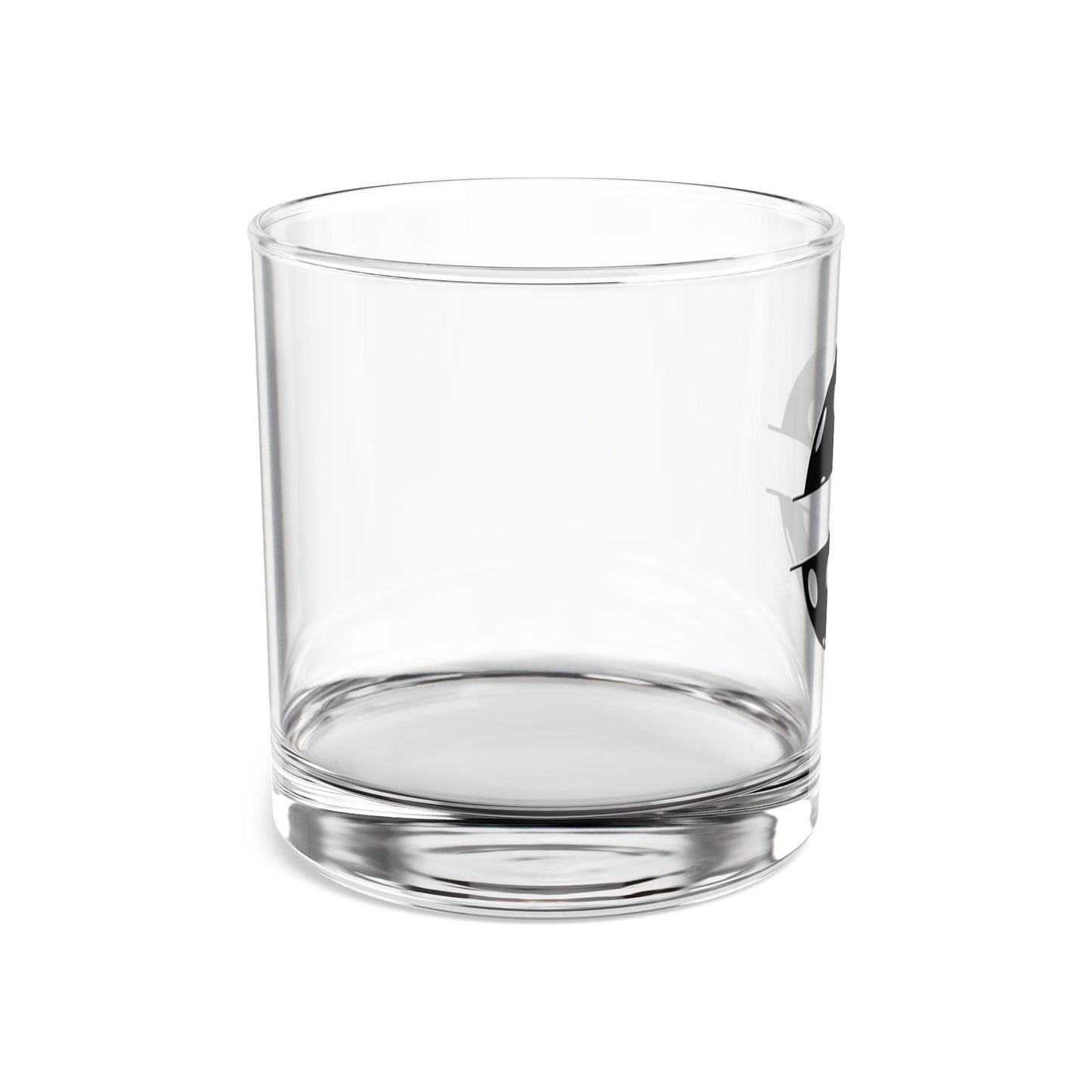 Pickleball Bold Rocks Glass - Pickle Split