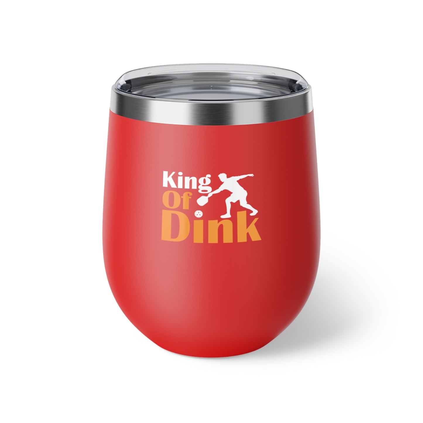 Pickleball Cool Cup - King of Dink Red