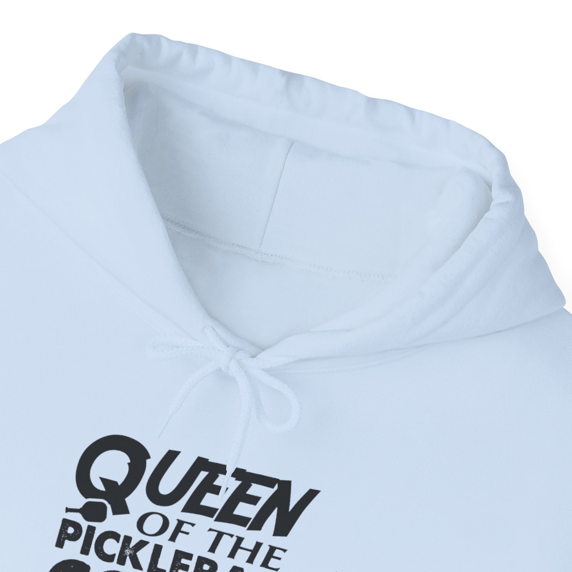 Women's Comfy Pickleball Hoodie - Queen of the Pickleball Court