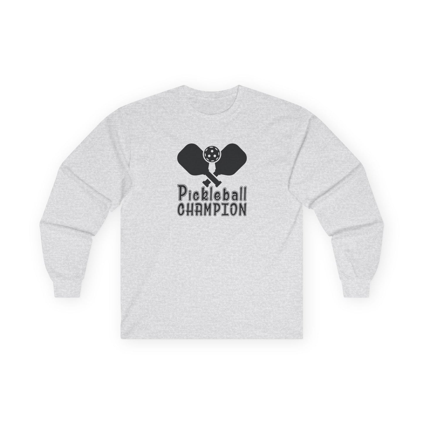Men's Cool Pickleball Long Sleeves top - Pickleball Champion Grey