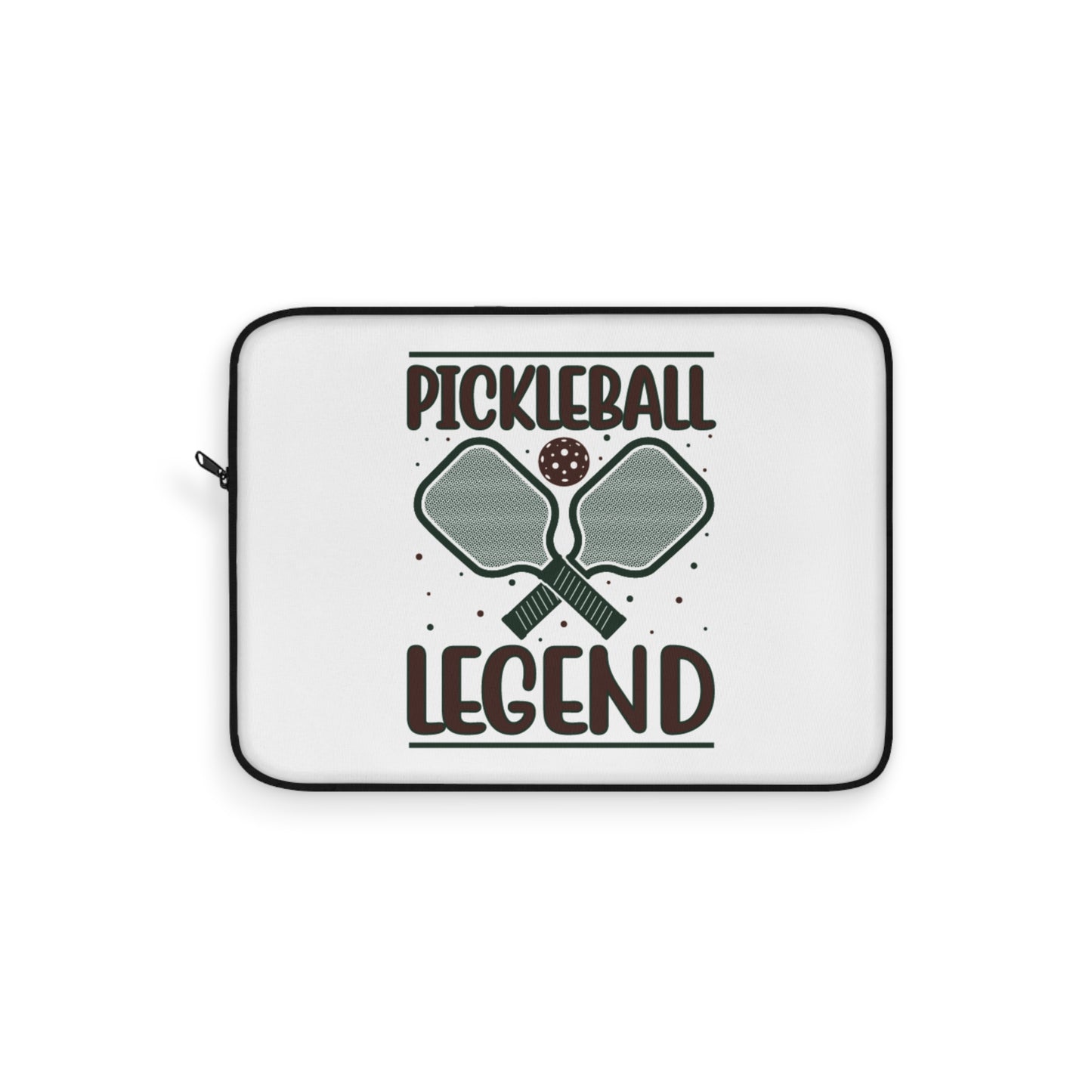 Pickleball Stylish Laptop Sleeve - Pickleball Legend White