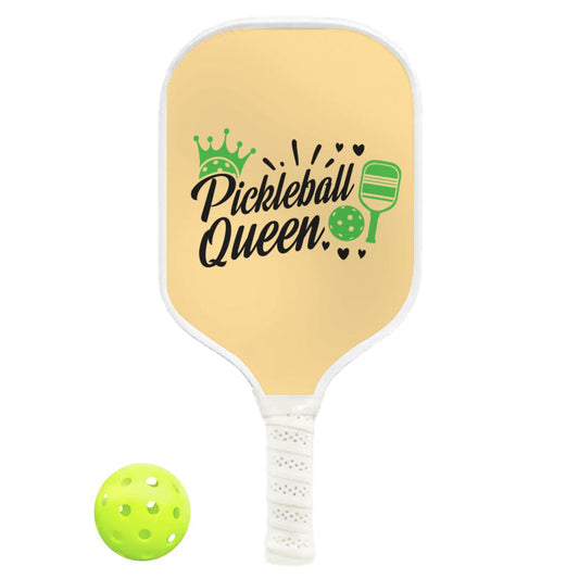 Pickleball Paddle - Pickleball Queen White