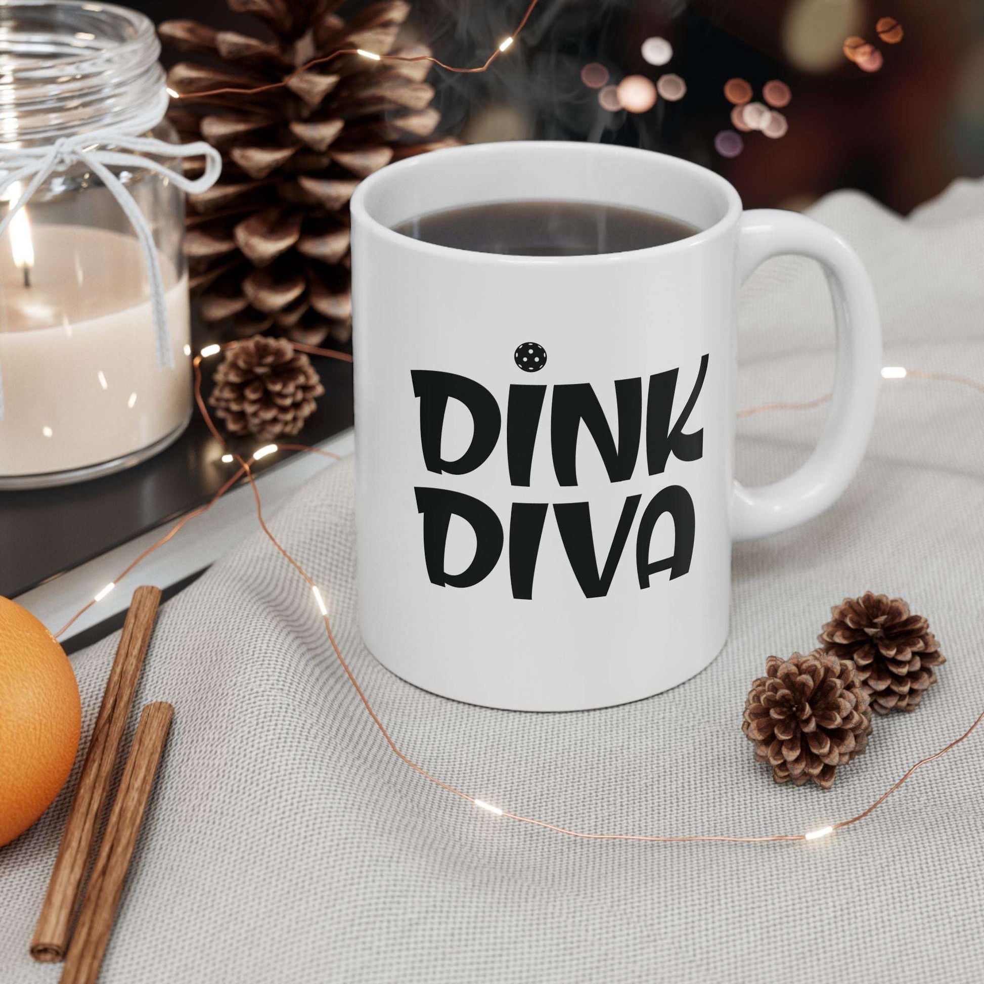 Pickleball Unique Mug - DINK DIVA